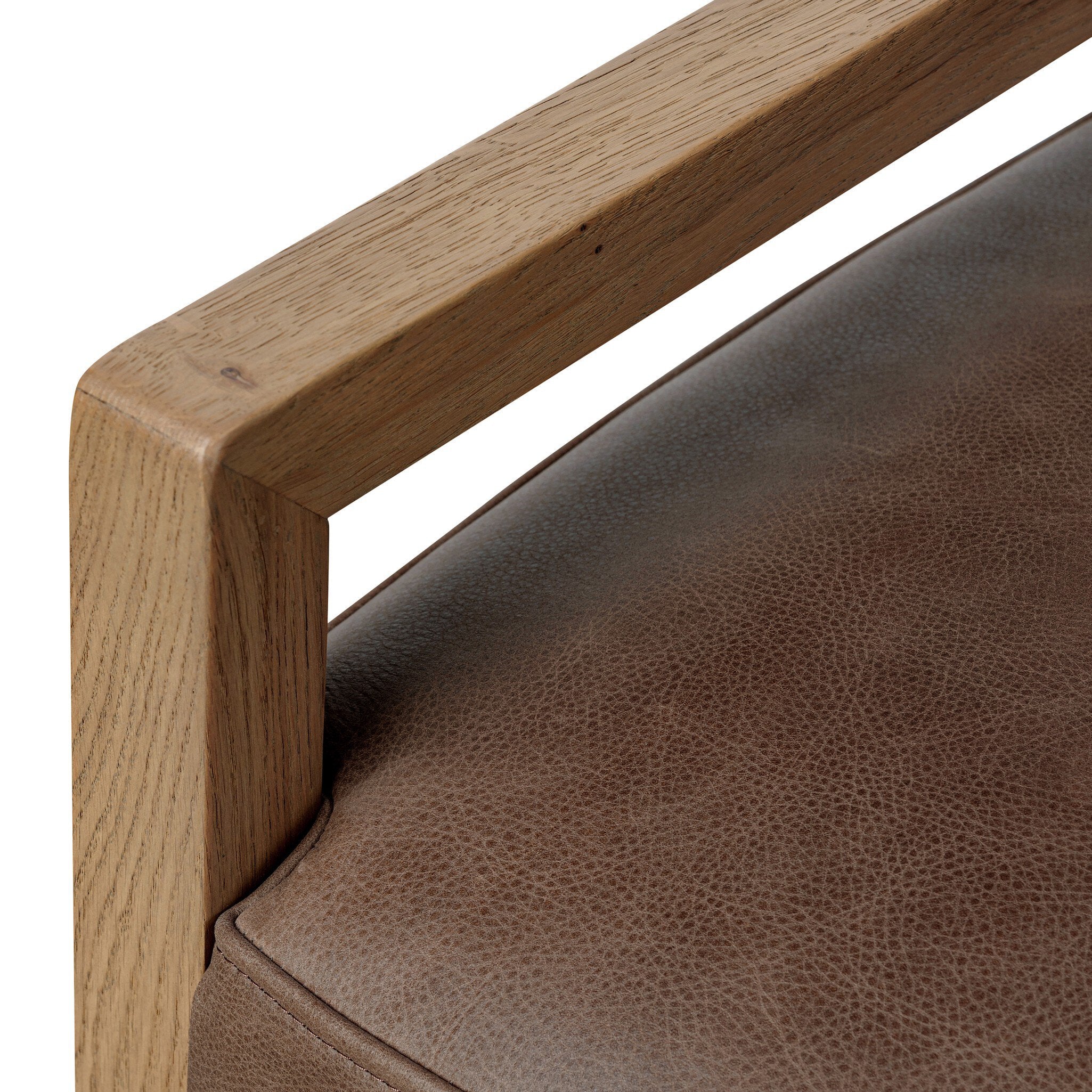 Four Hands Ferris Dining Armchair — Palermo Cigar-Light Oak