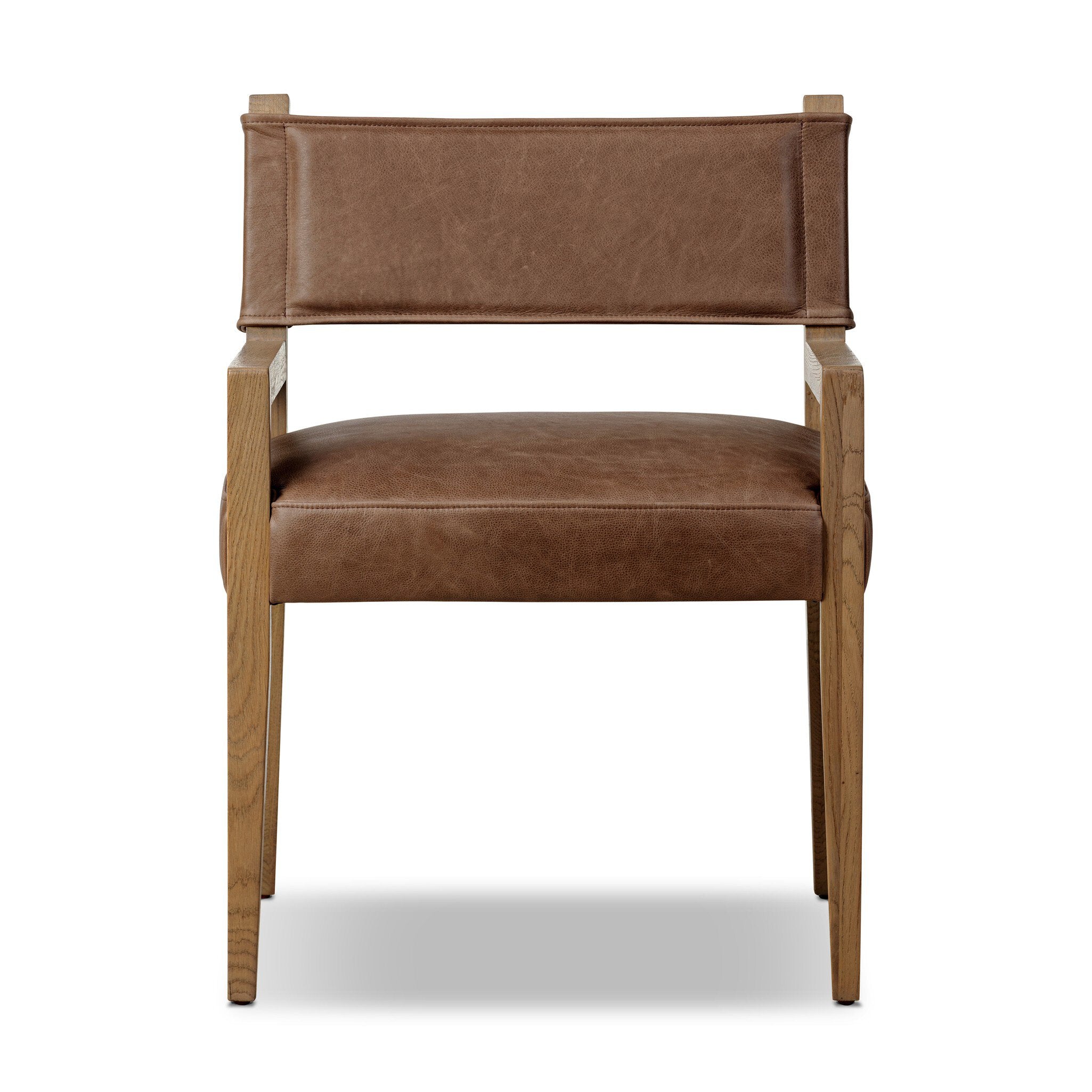 Four Hands Ferris Dining Armchair — Palermo Cigar-Light Oak