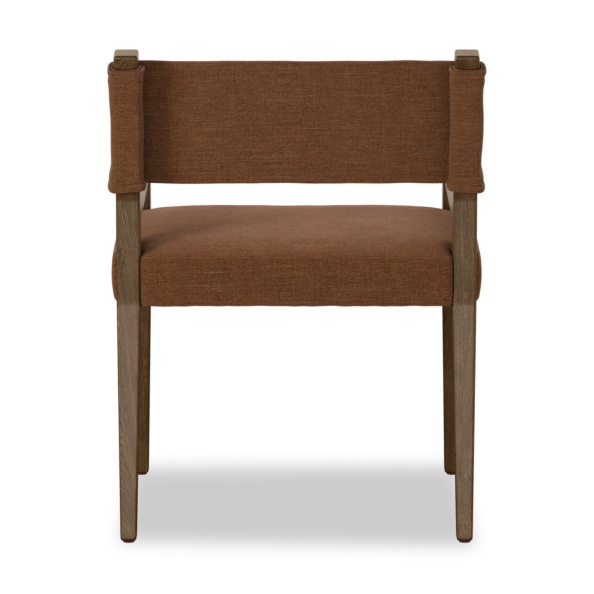 Four Hands Ferris Dining Armchair — Laughlin Ochre-Amber Ash