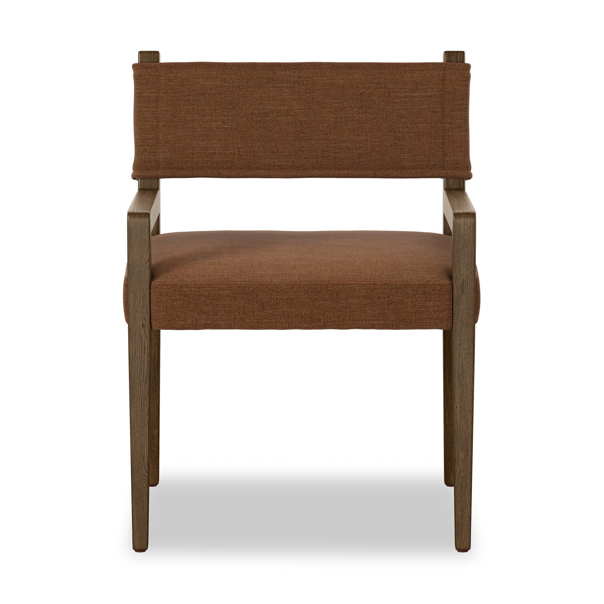 Four Hands Ferris Dining Armchair — Laughlin Ochre-Amber Ash