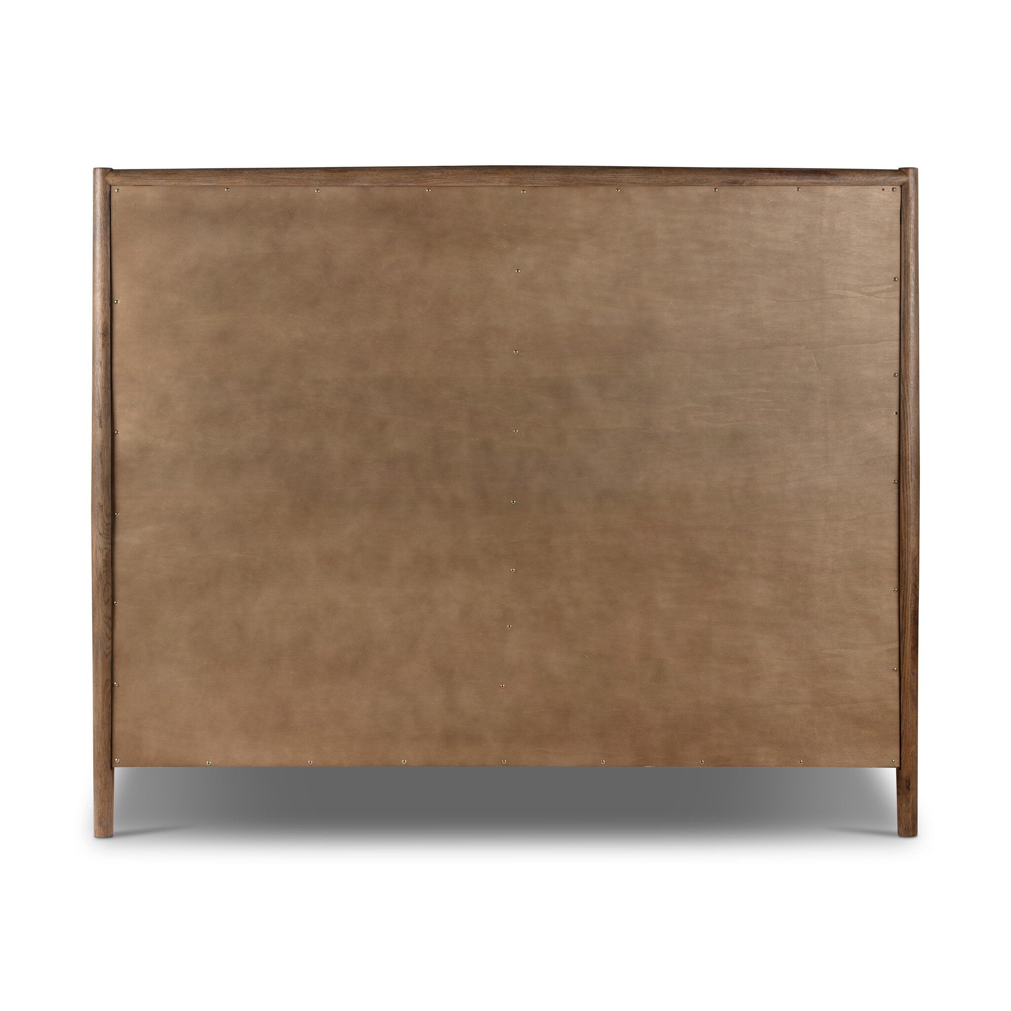 Four Hands Glenview Bed — Weathered Oak-Weathered Oak Veneer-Essence Natural-Queen