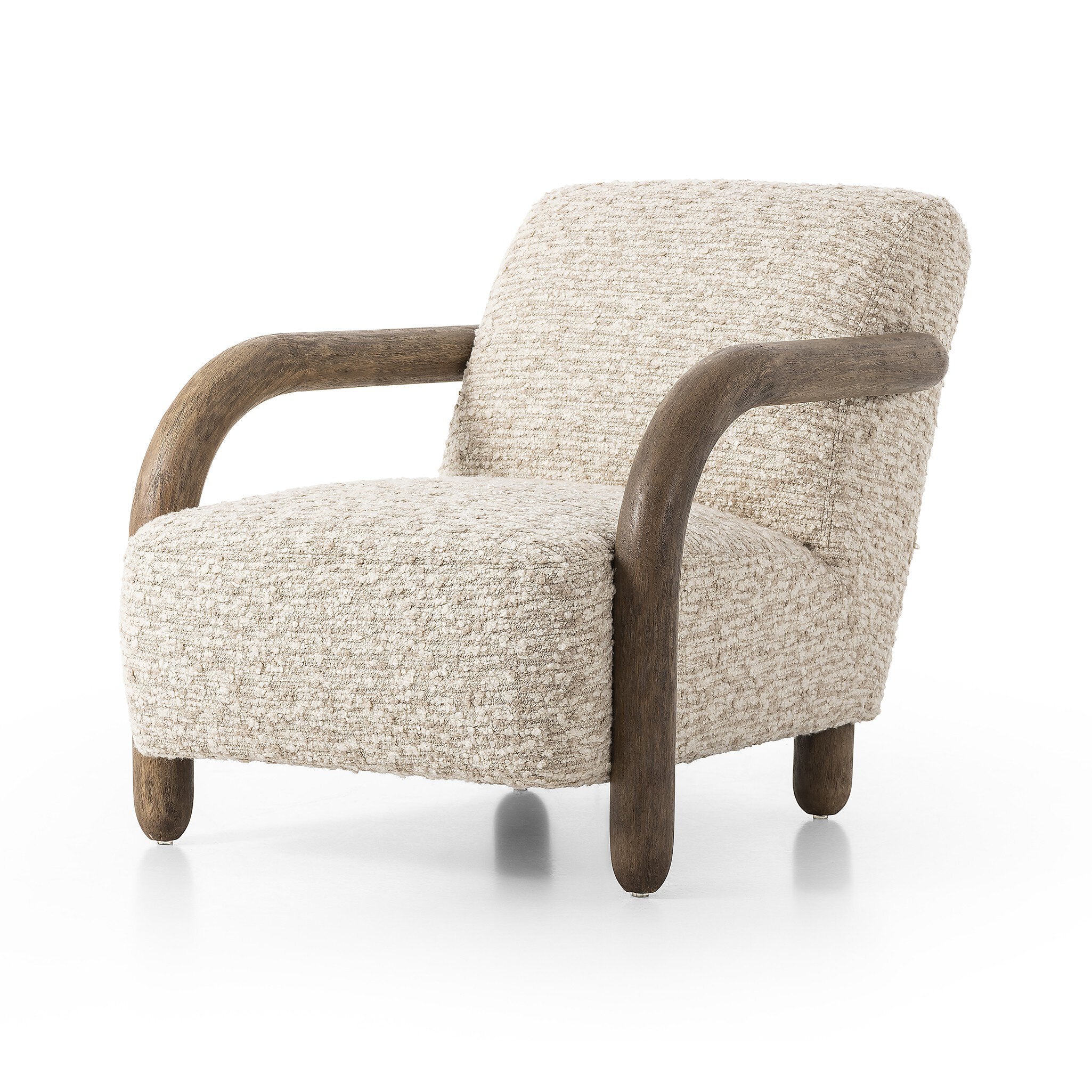 Four Hands Aniston Chair — Solema Cream-Distressed Natural