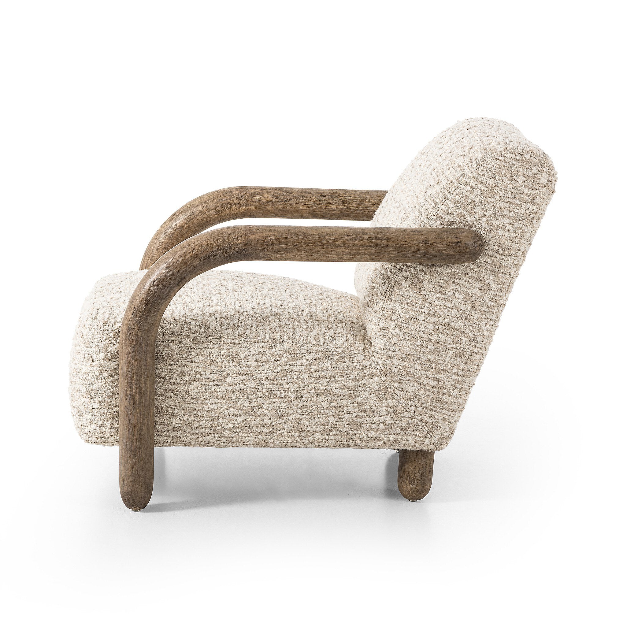 Four Hands Aniston Chair — Solema Cream-Distressed Natural
