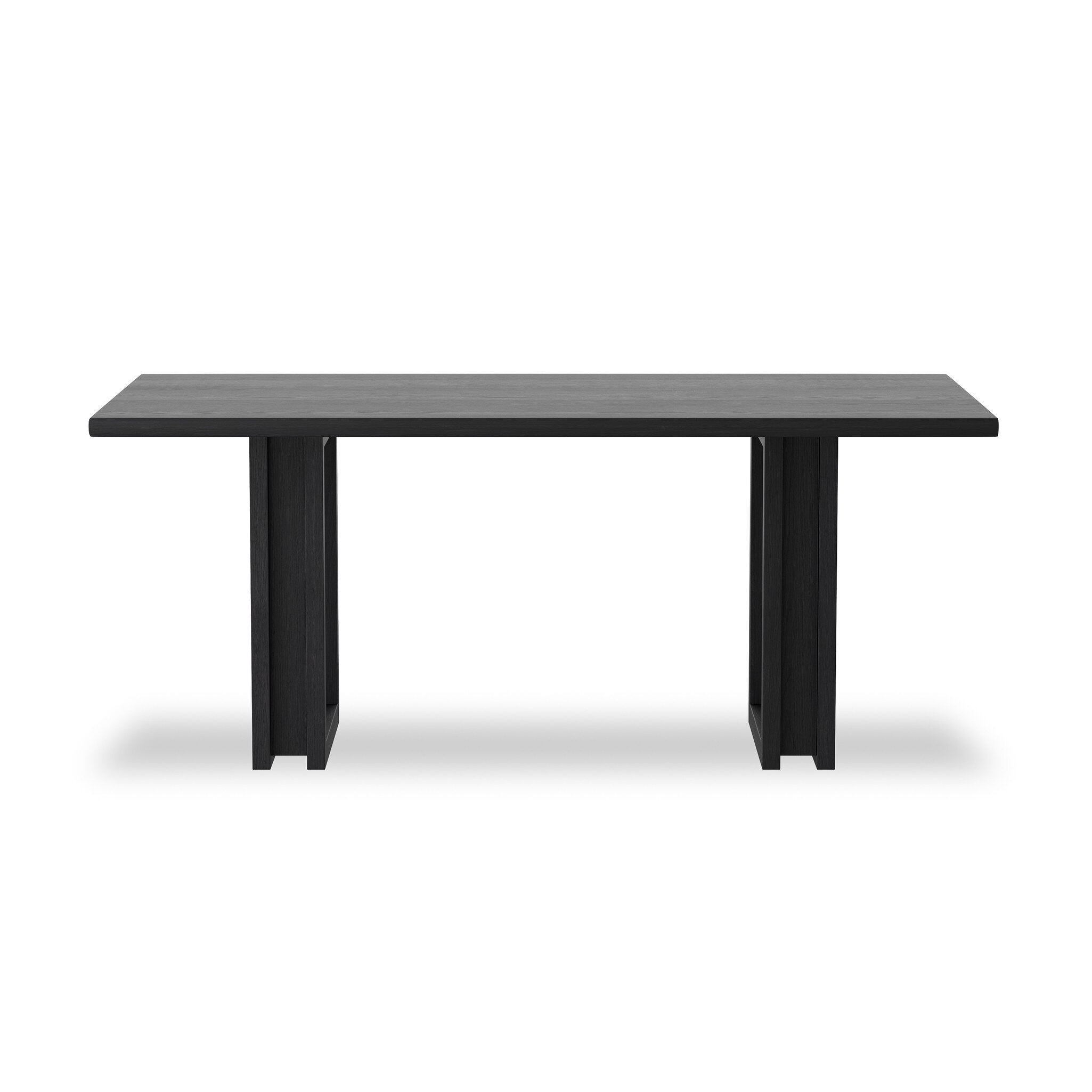 Four Hands Carmel Dining Table — Black Wash