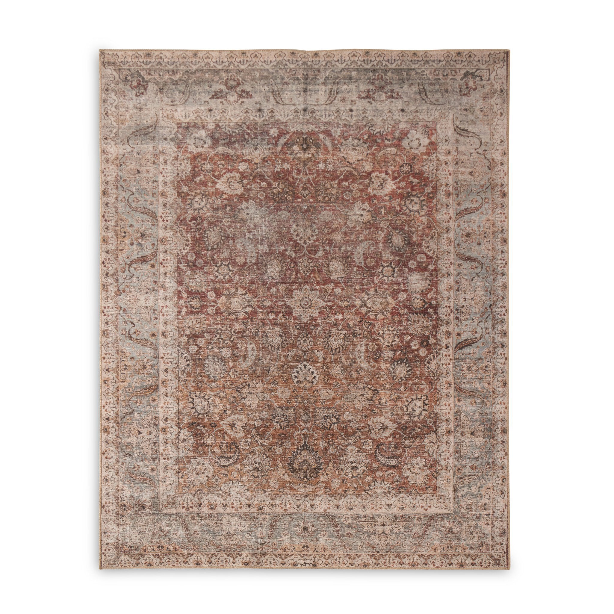 Four Hands Zari Rug — Zari Rust-5'x8'