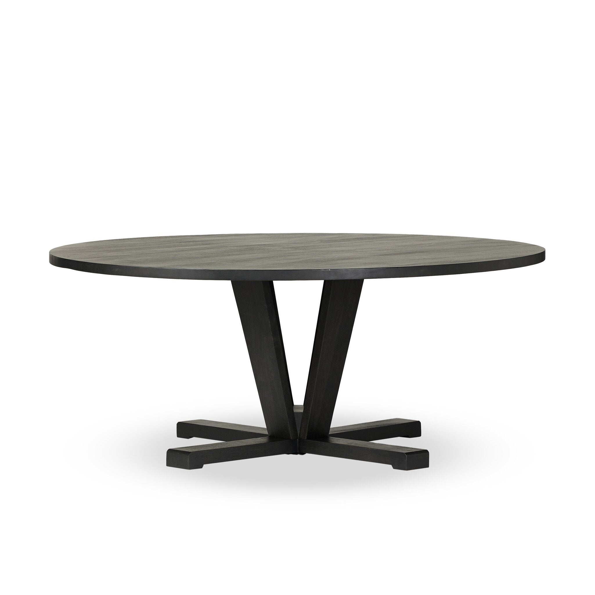 Four Hands Cobain Dining Table — Flint Black