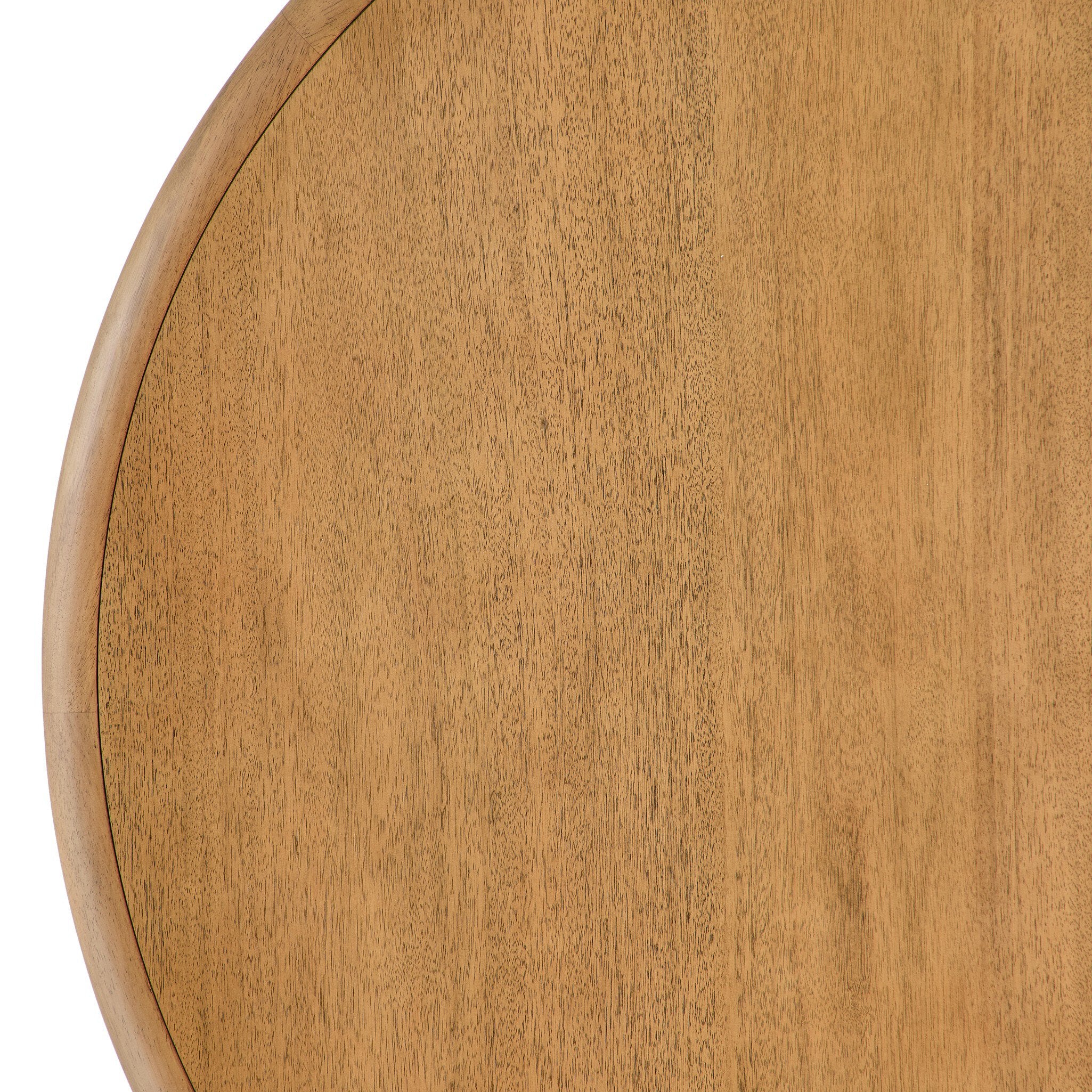 Four Hands Zach Large Coffee Table — Burnished Parawood-Burnished Parawood Veneer