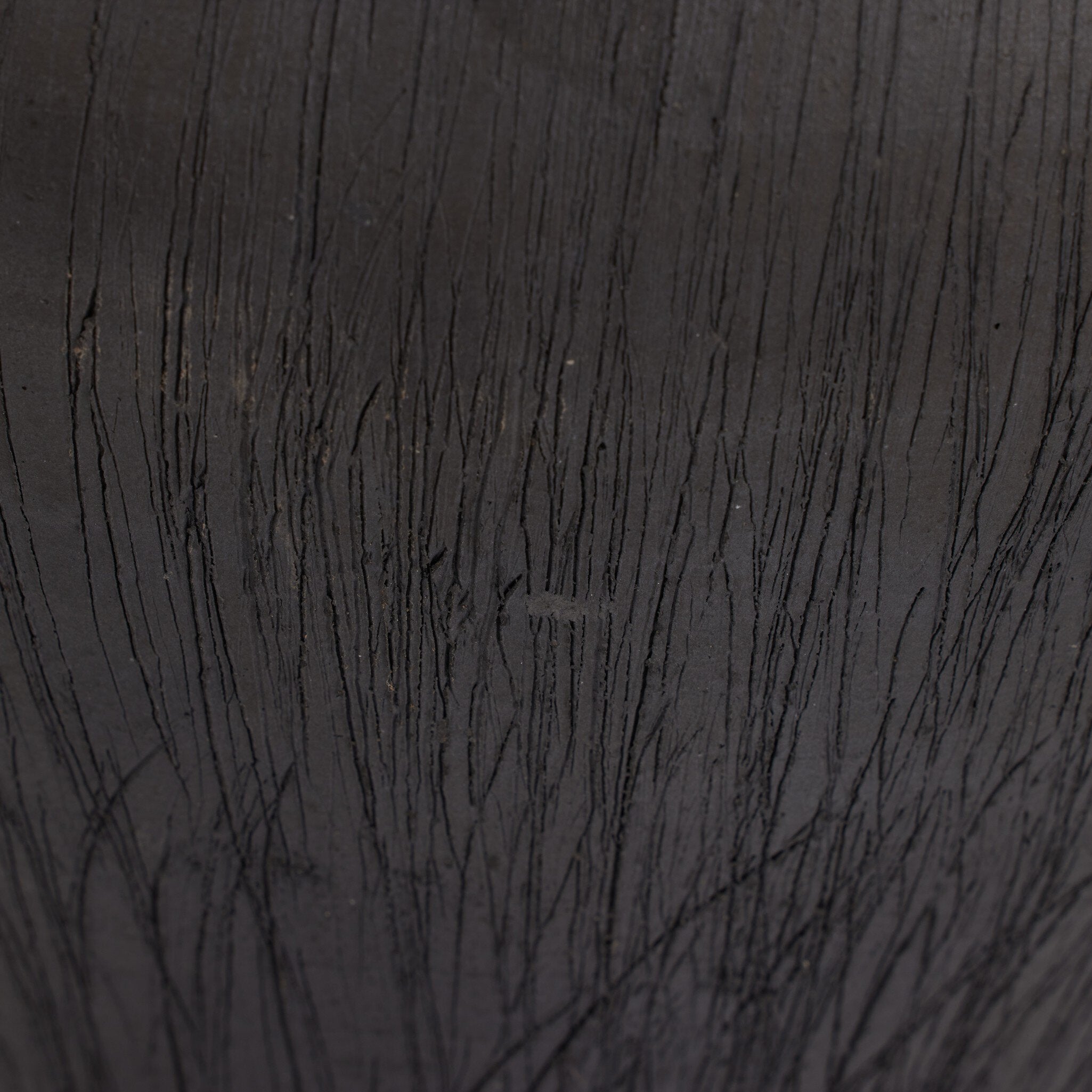 Four Hands Clea Vessel — Aged Black Terracotta
