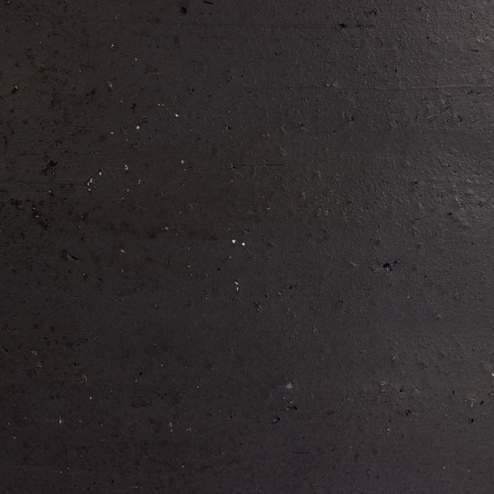 Four Hands Kyland Vessel — Aged Black Terracotta
