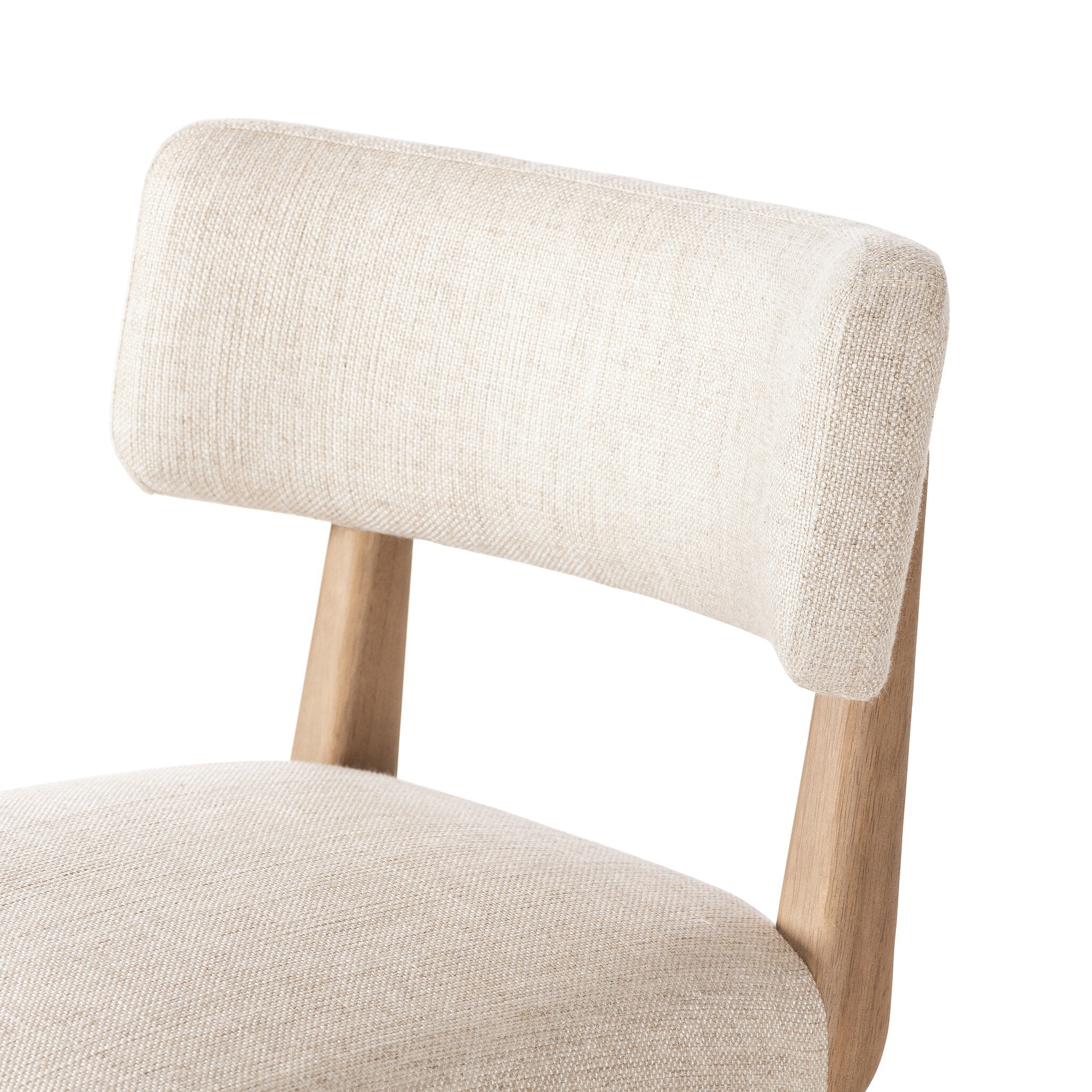 Four Hands Cardell Swivel Bar + Counter Stool — Essence Natural-Washed Natural Parawood-Bar