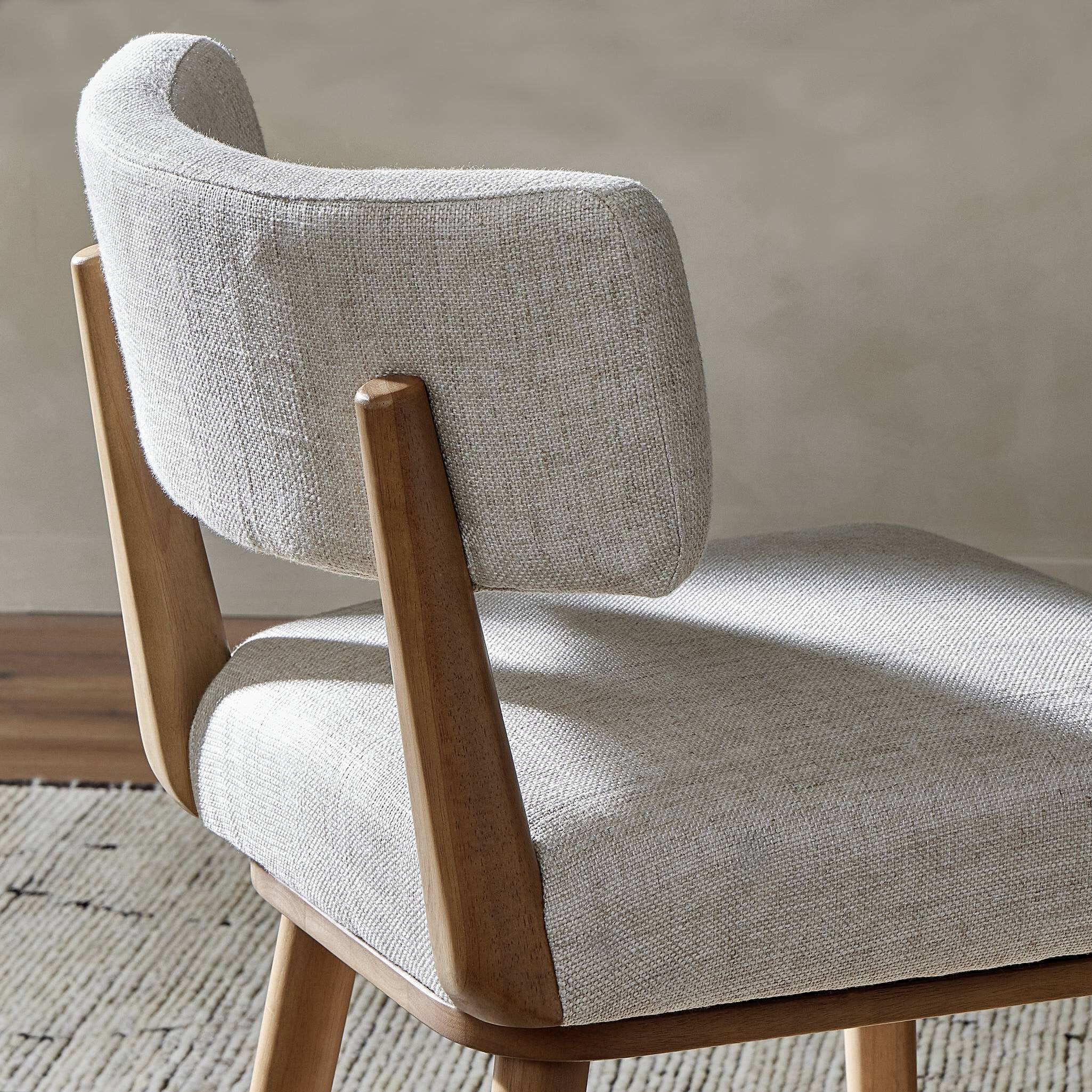 Four Hands Cardell Swivel Bar + Counter Stool — Essence Natural-Washed Natural Parawood-Bar