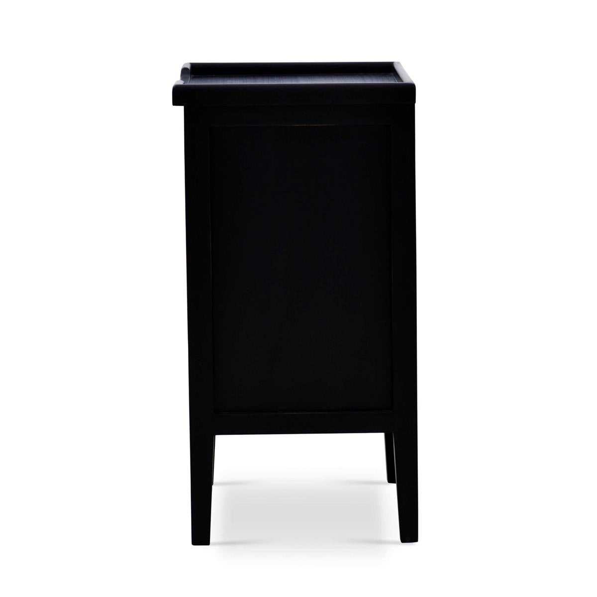 Bramble Eton 3 Drawer End Table — Batavia Black