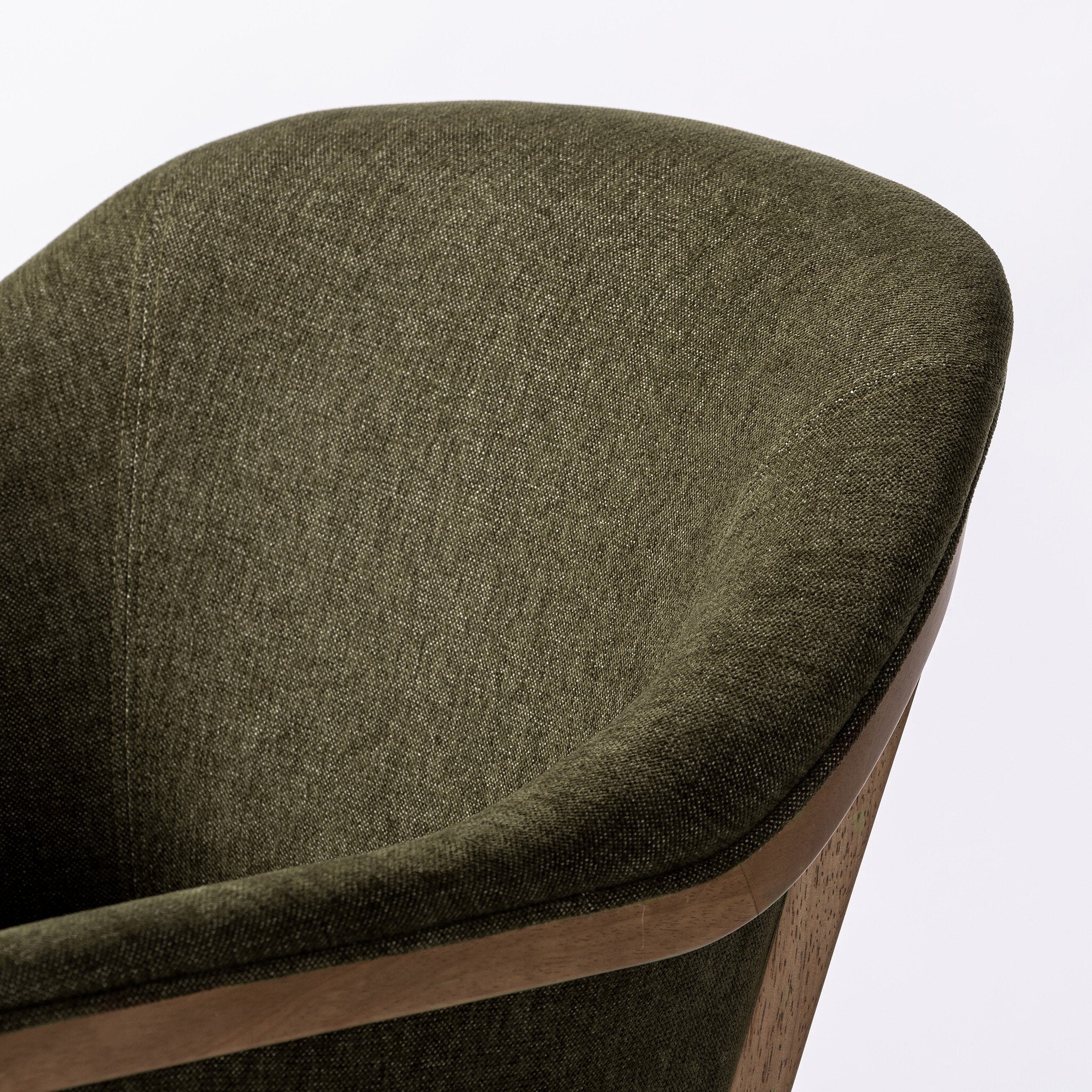 Four Hands Colston Dining Chair — Sutton Olive-Warm Buff Parawood