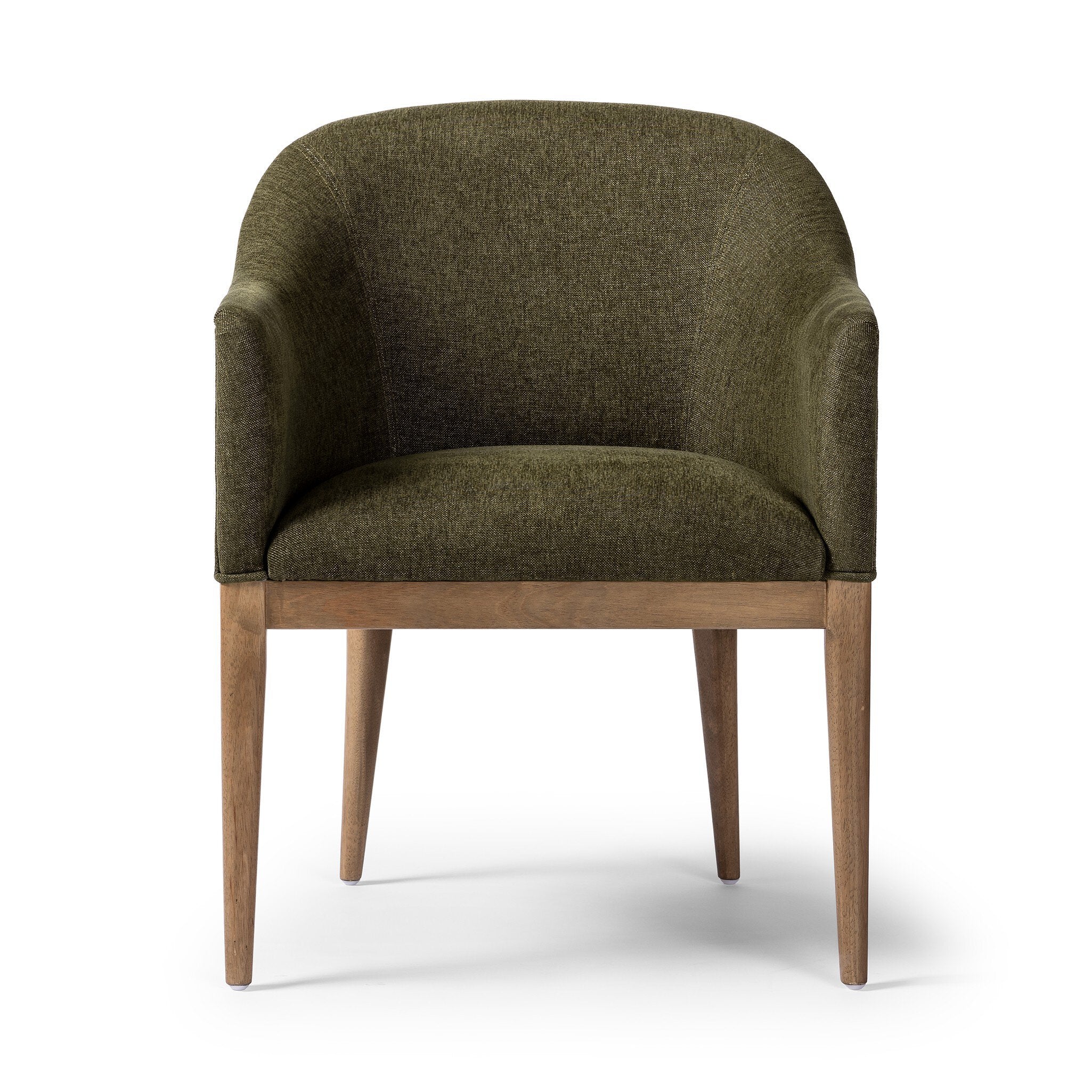 Four Hands Colston Dining Chair — Sutton Olive-Warm Buff Parawood