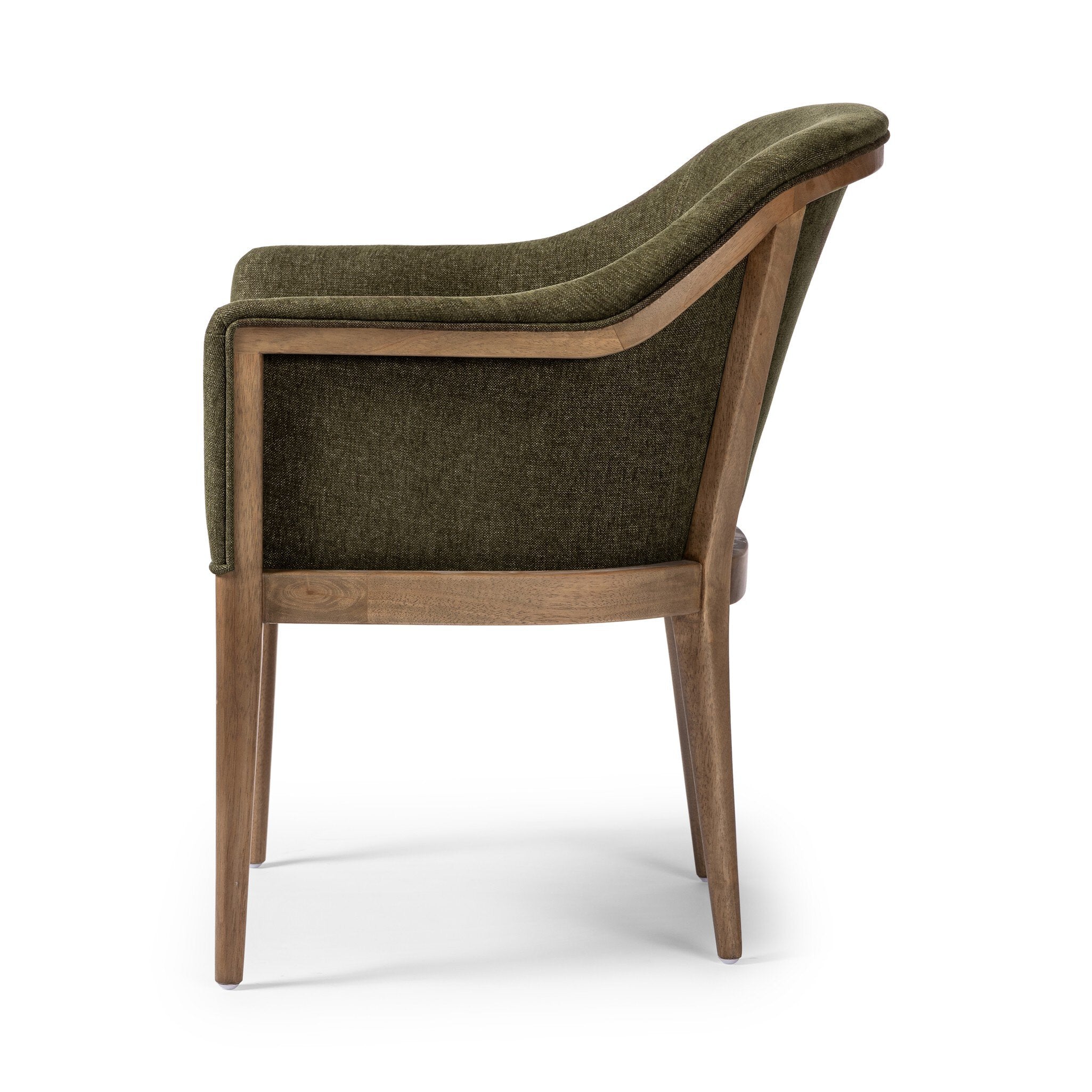 Four Hands Colston Dining Chair — Sutton Olive-Warm Buff Parawood
