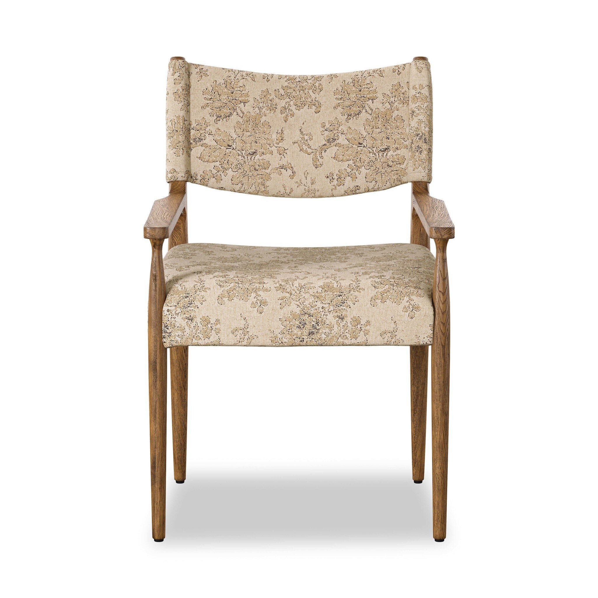 Four Hands Jayla Dining Armchair — Fallingbrook Natural-Toasted Oak