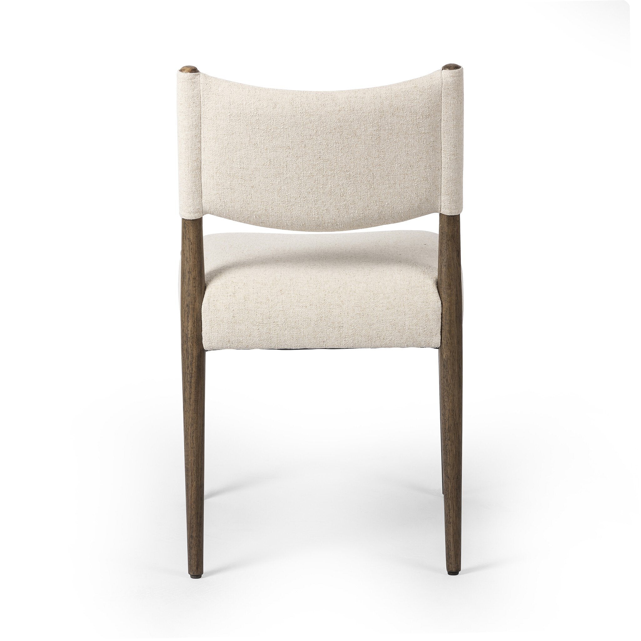 Four Hands Jayla Armless Dining Chair — Antwerp Natural-Antique Walnut