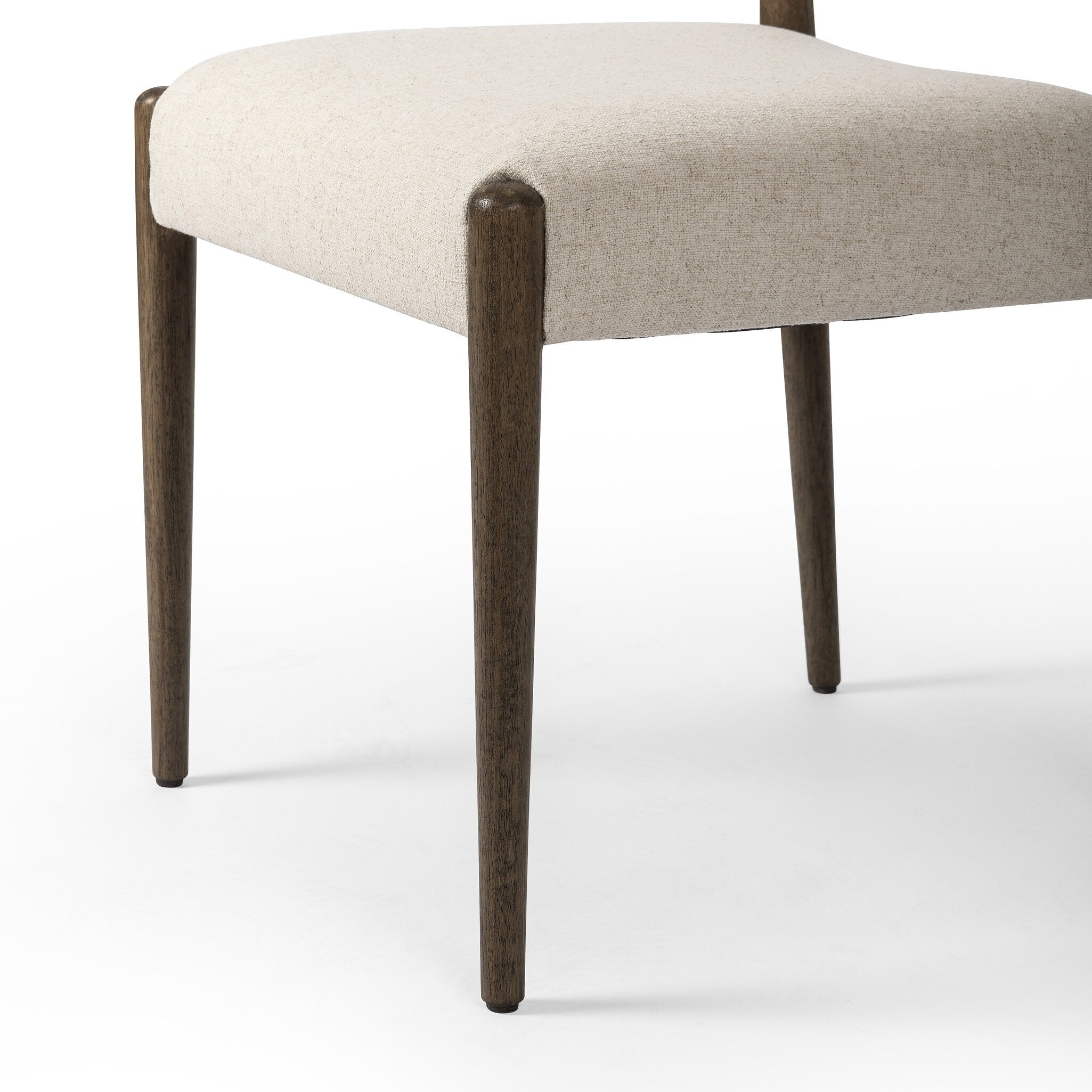 Four Hands Jayla Armless Dining Chair — Antwerp Natural-Antique Walnut