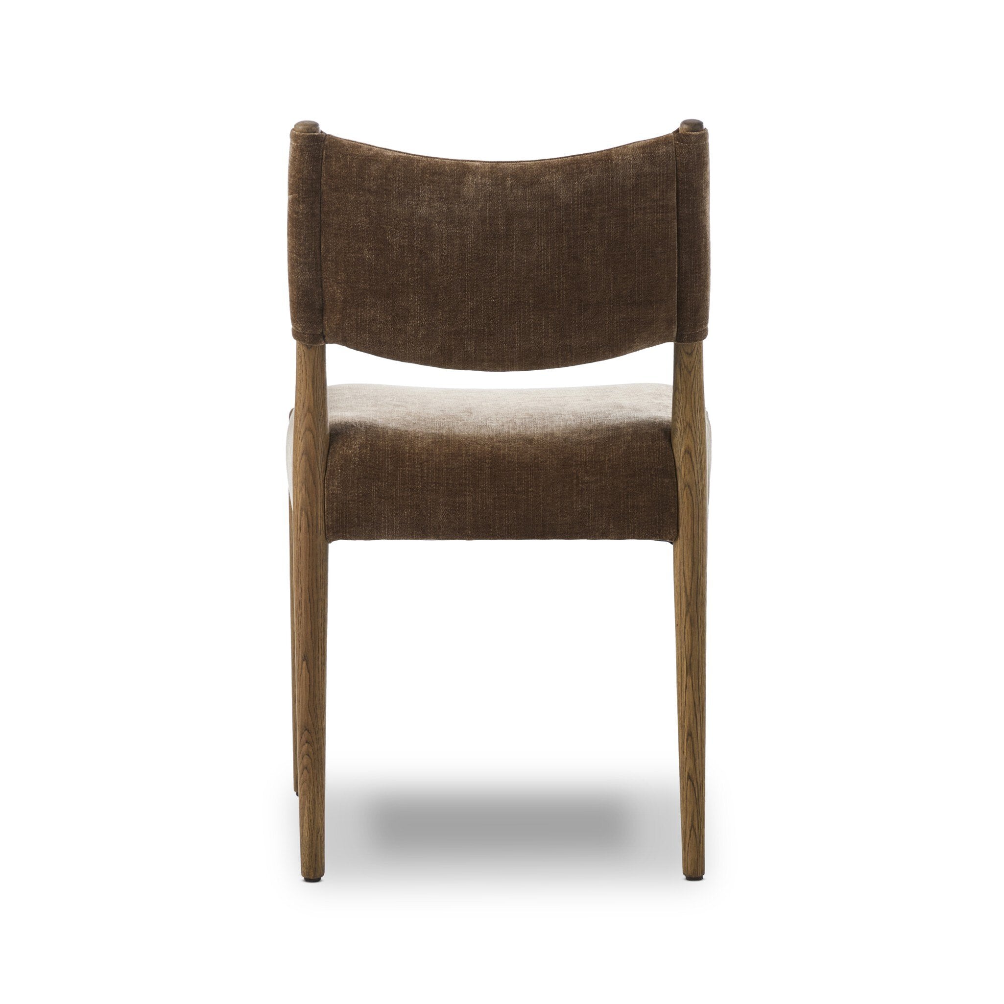 Four Hands Jayla Armless Dining Chair — Altair Mushroom-Toasted Oak