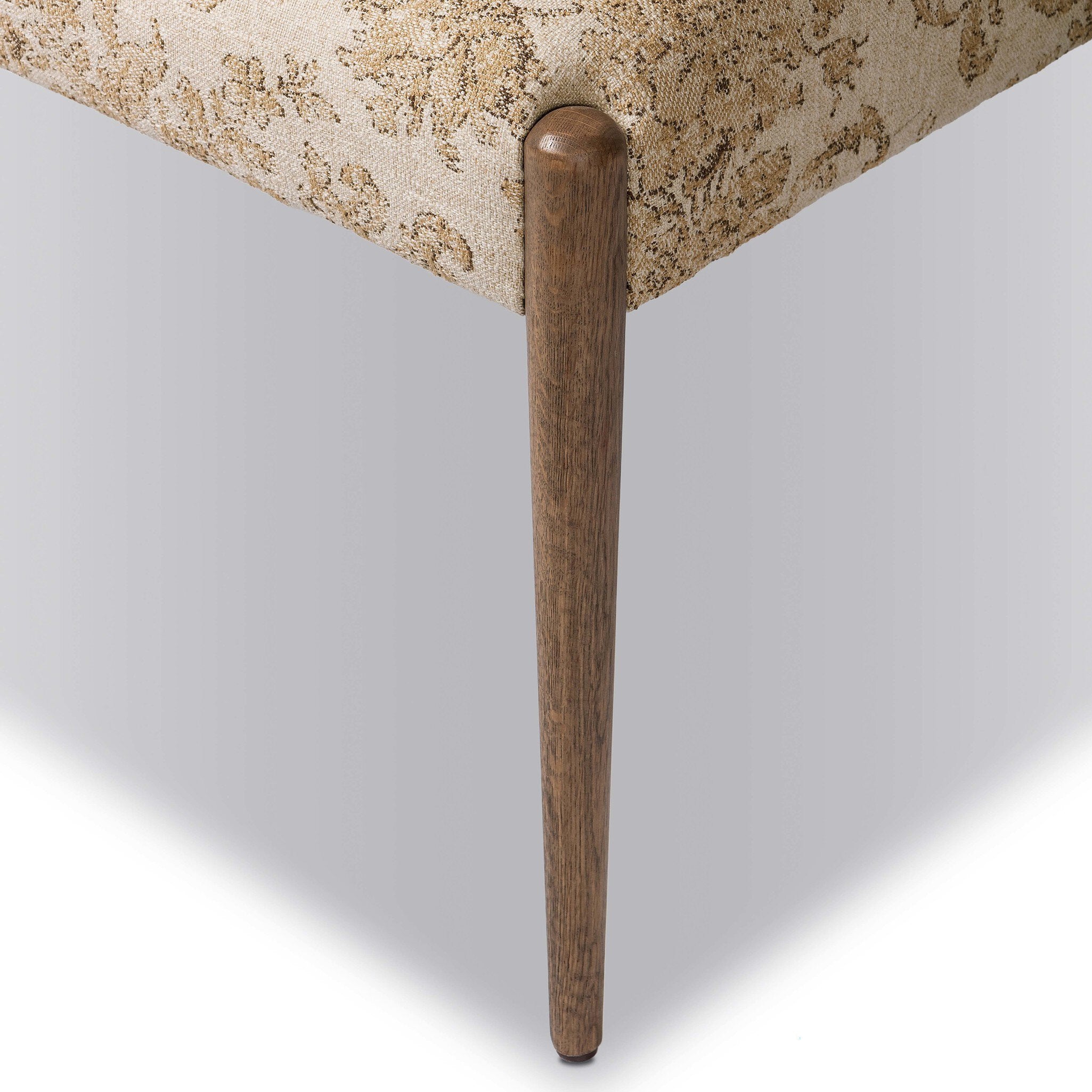Four Hands Jayla Armless Dining Chair — Fallingbrook Natural-Toasted Oak