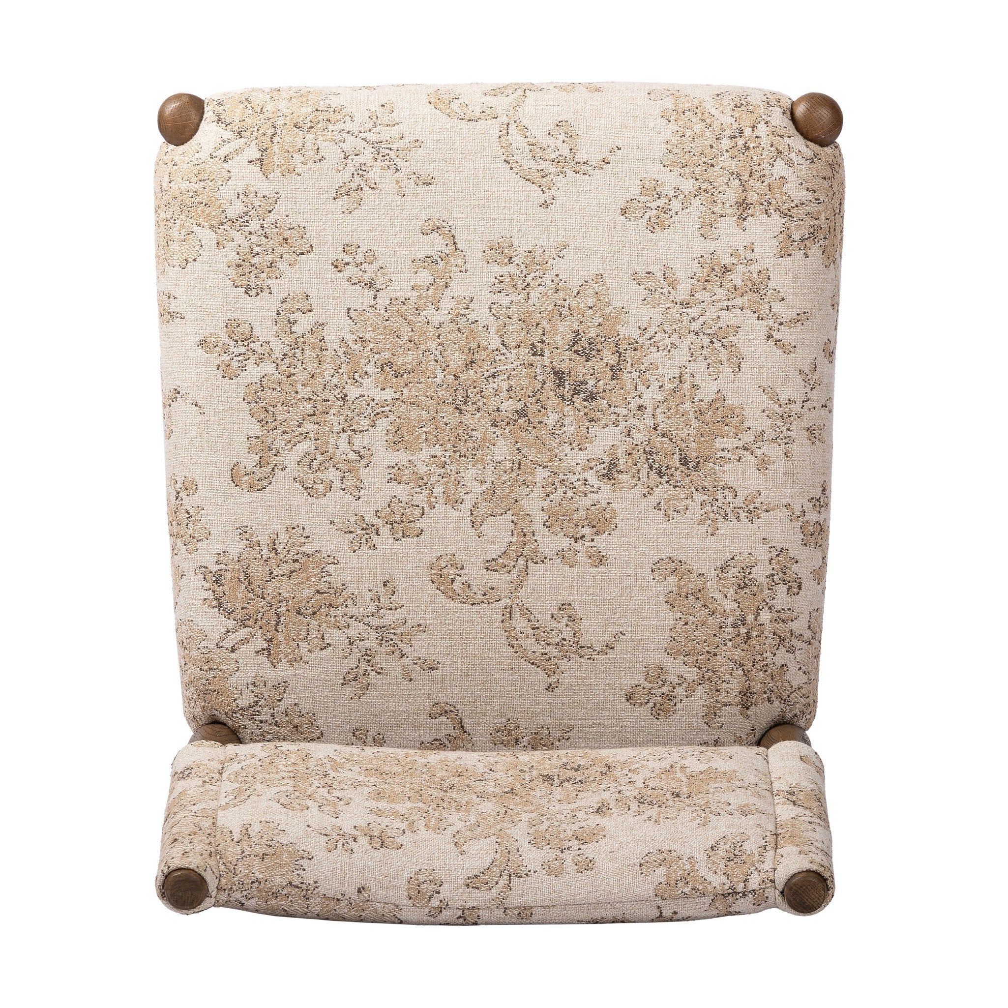 Four Hands Jayla Armless Dining Chair — Fallingbrook Natural-Toasted Oak