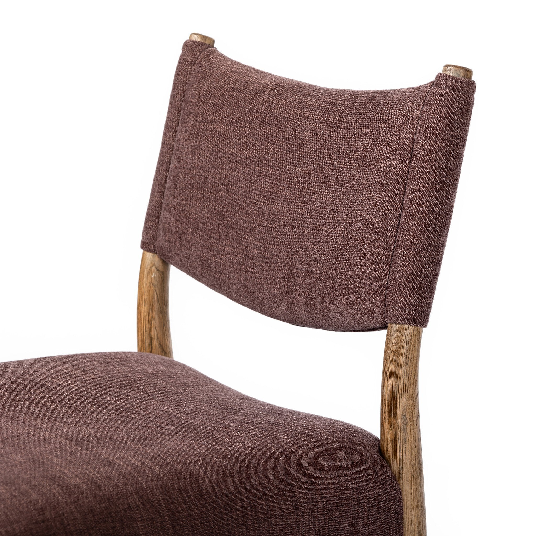 Four Hands Jayla Armless Dining Chair — Laughlin Plum-Toasted Oak