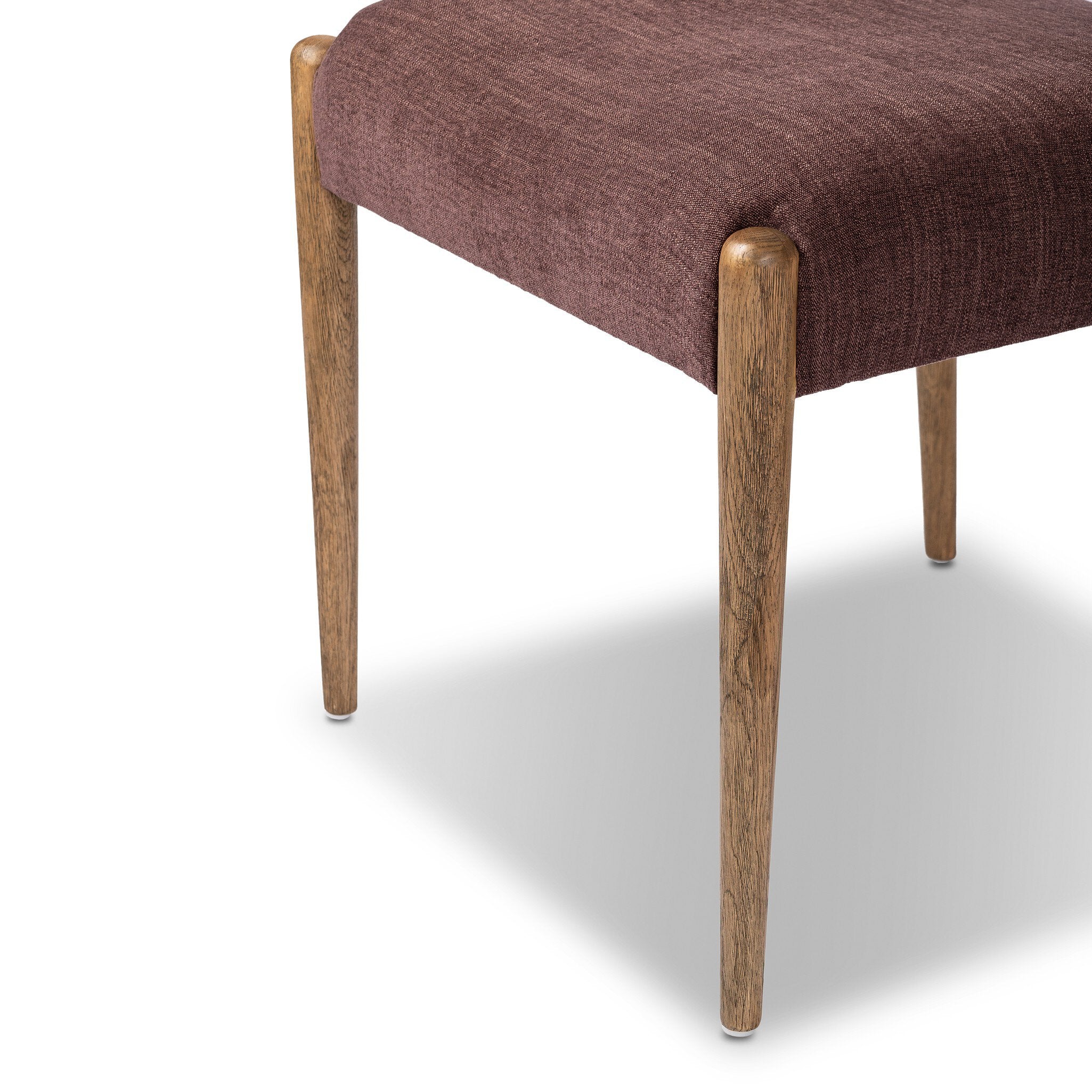 Four Hands Jayla Armless Dining Chair — Laughlin Plum-Toasted Oak