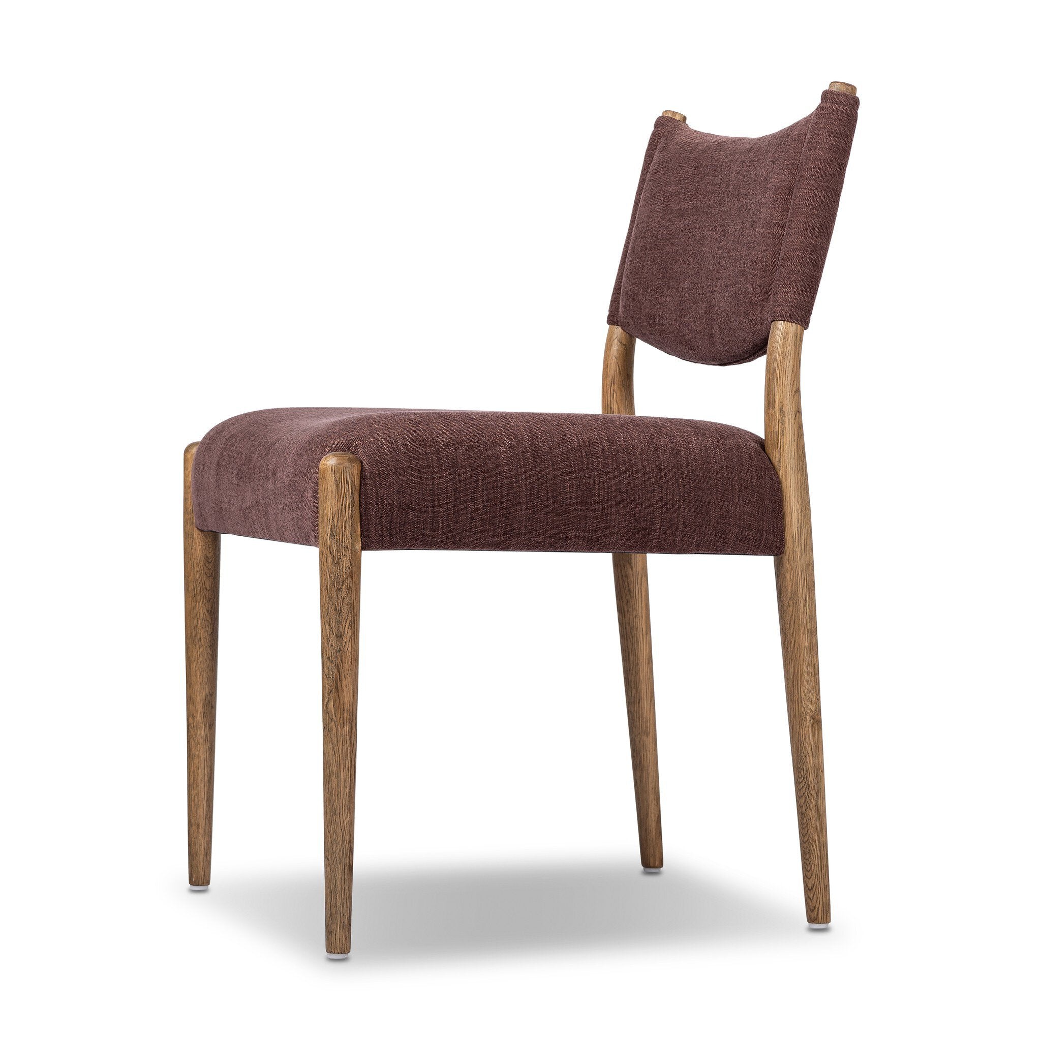 Four Hands Jayla Armless Dining Chair — Laughlin Plum-Toasted Oak