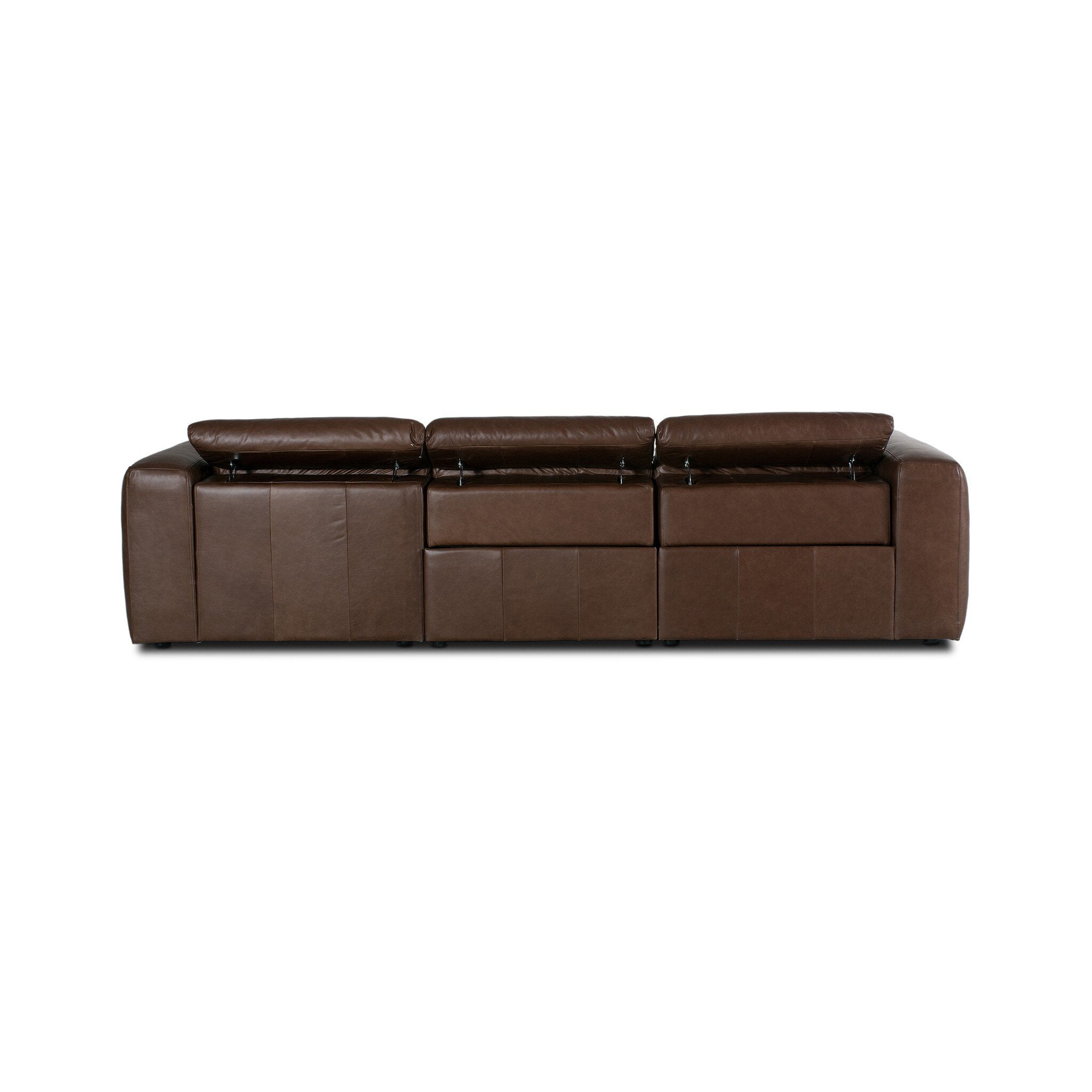 Four Hands Radley Power Recliner 3-Piece Sectional W/ Chaise — Sonoma Coco