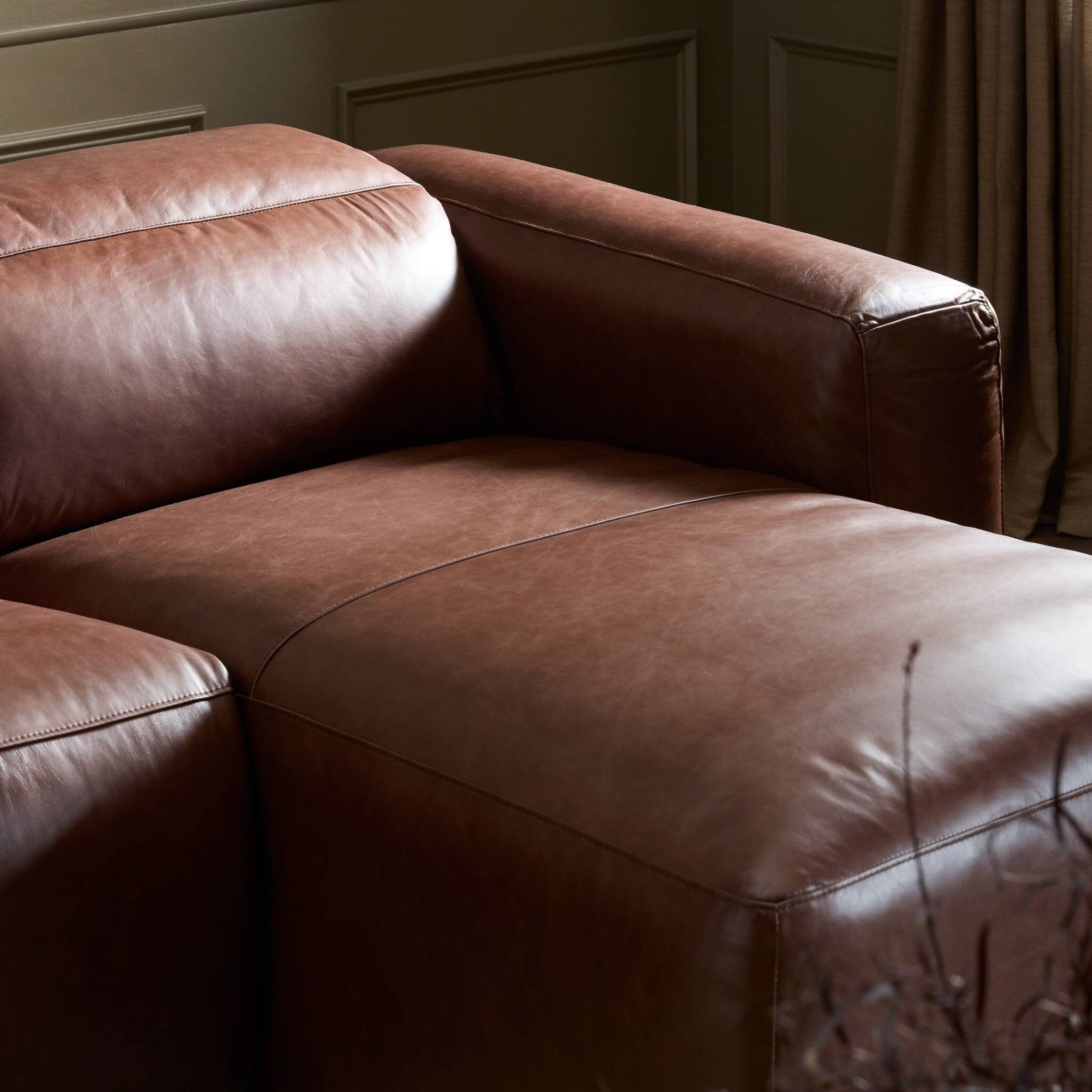 Four Hands Radley Power Recliner 3-Piece Sectional W/ Chaise — Sonoma Coco
