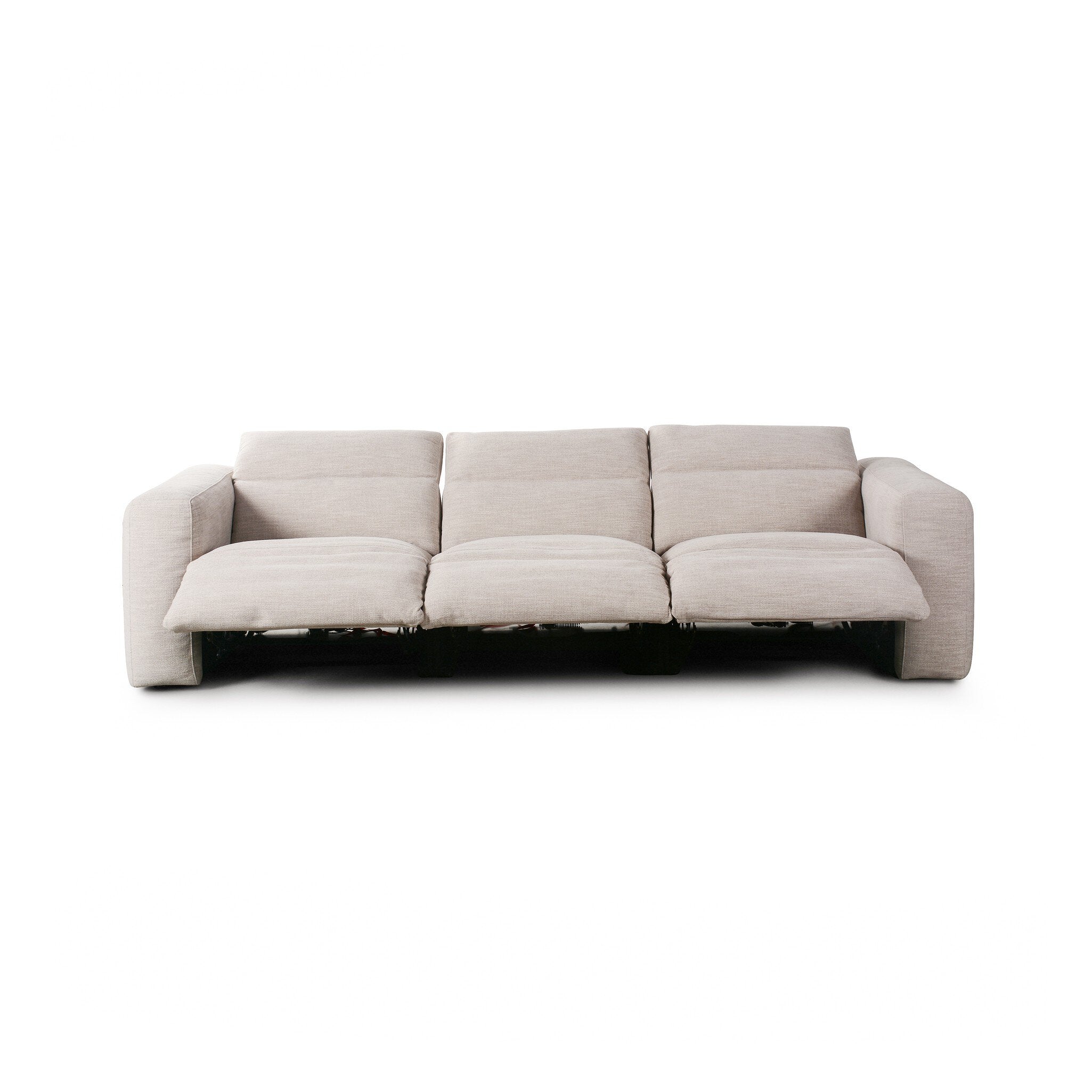 Four Hands Radley Power Recliner 3-Piece Sectional — Laken Stone