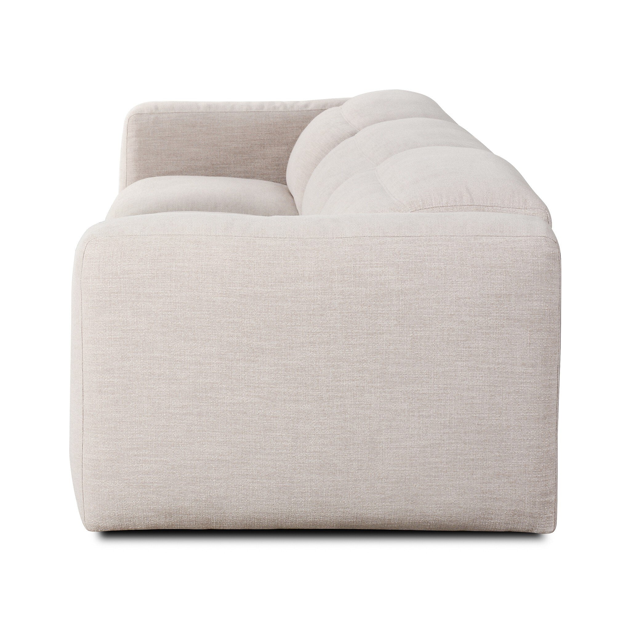 Four Hands Radley Power Recliner 3-Piece Sectional — Laken Stone