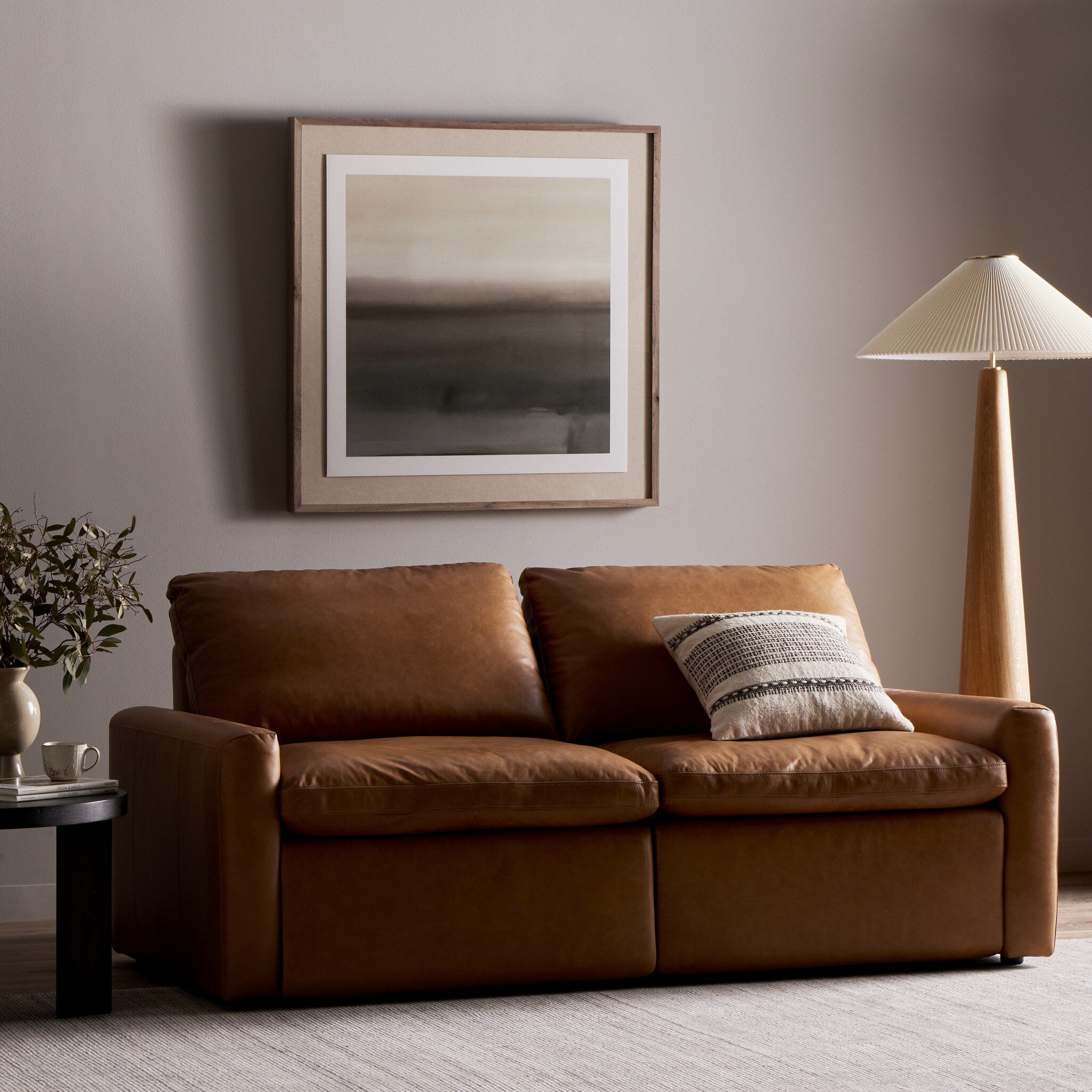 Four Hands Tillery Power Recliner 2-Piece Sectional — Sonoma Butterscotch