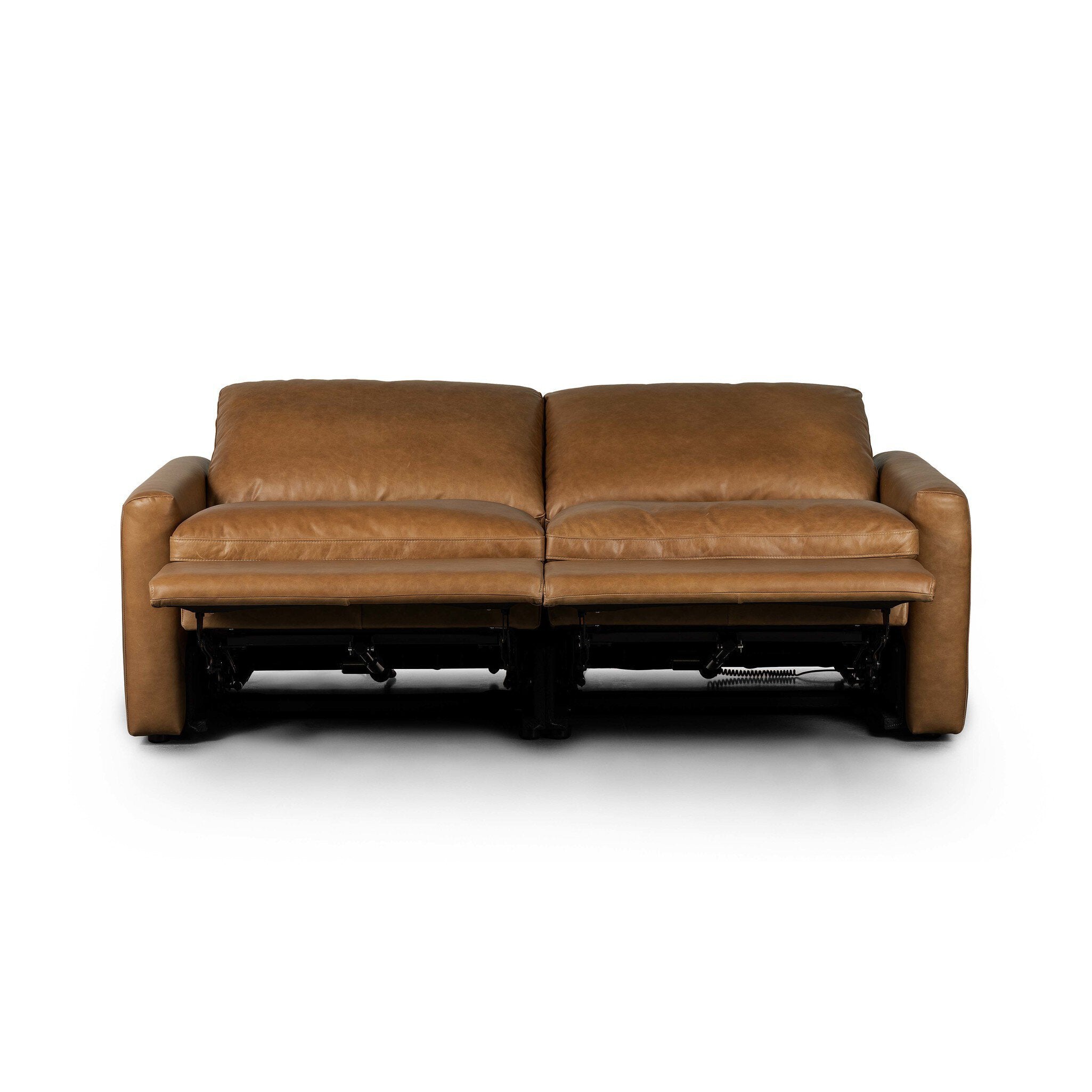 Four Hands Tillery Power Recliner 2-Piece Sectional — Sonoma Butterscotch