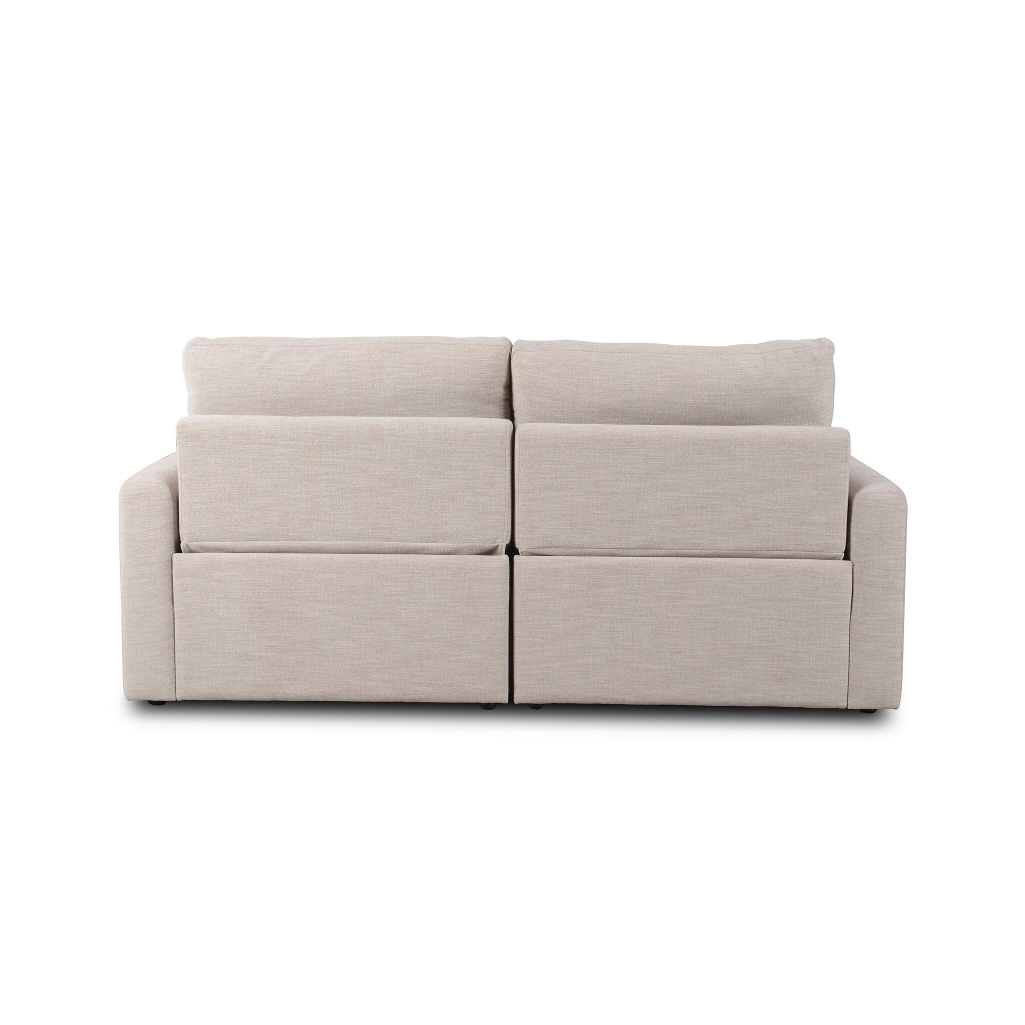 Four Hands Tillery Power Recliner 2-Piece Sectional — Laken Stone