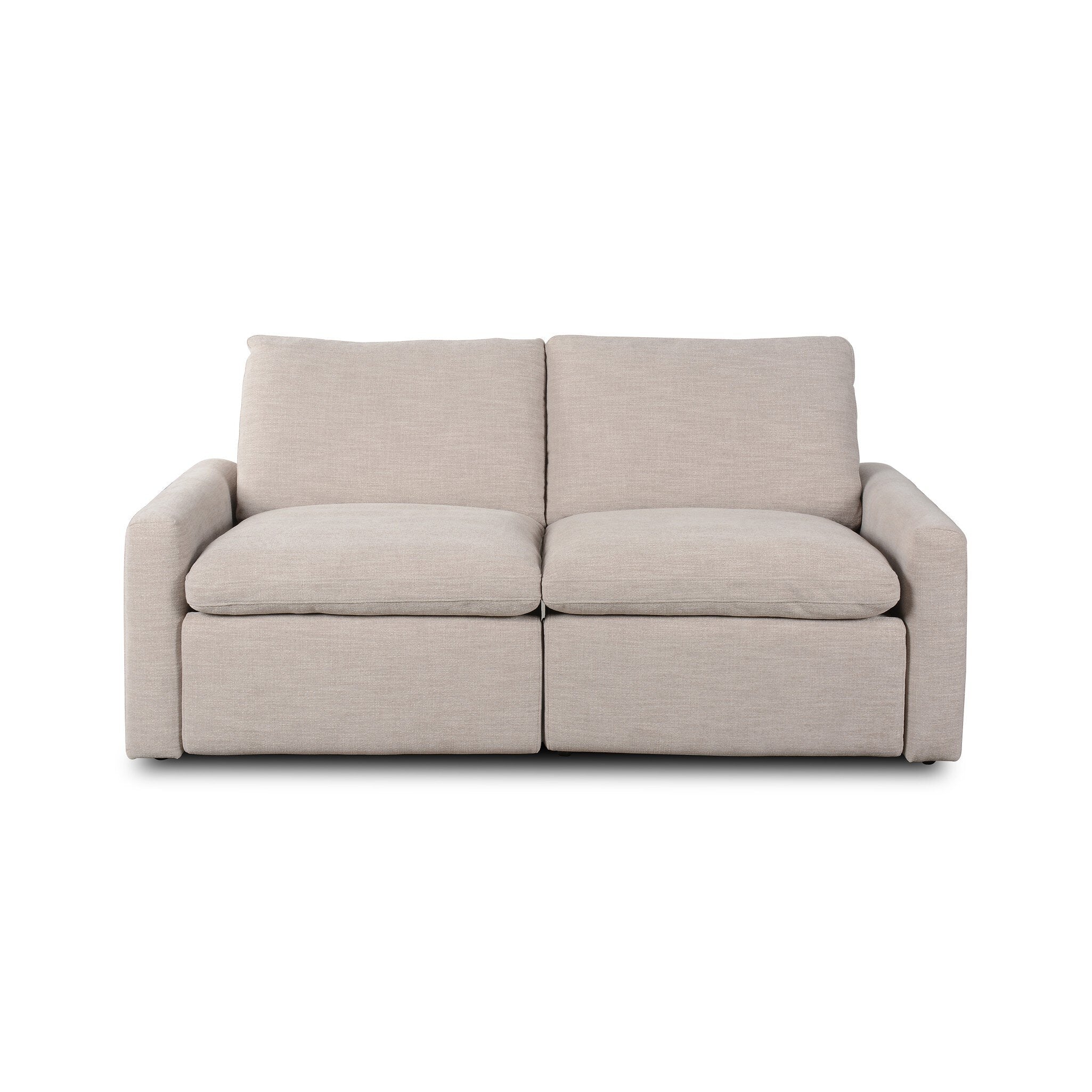 Four Hands Tillery Power Recliner 2-Piece Sectional — Laken Stone