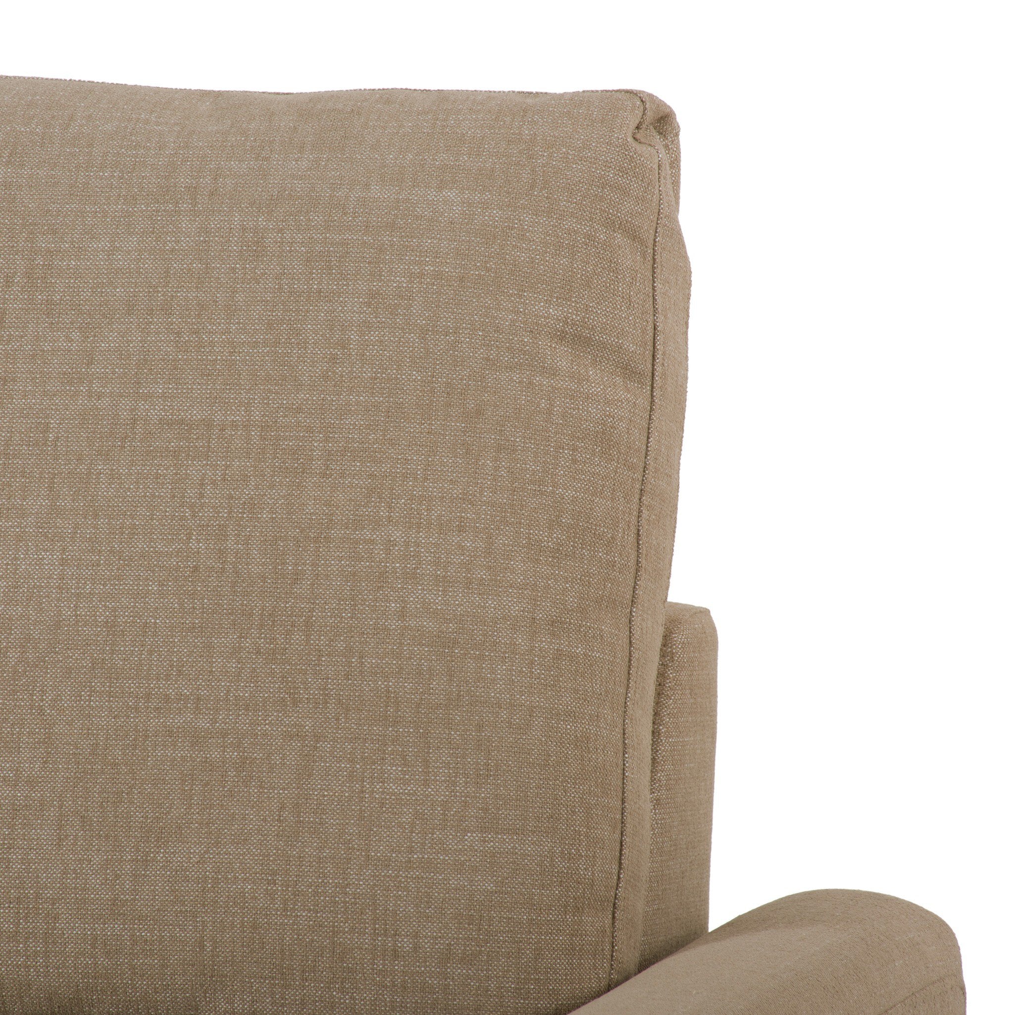 Four Hands Tillery Power Recliner 2-Piece Sectional — Crypton Nomad Taupe