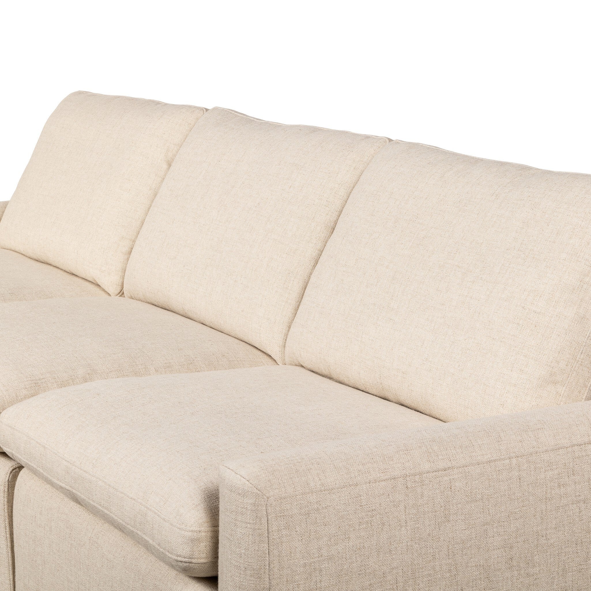Four Hands Tillery Power Recliner 3-Piece Sectional — Antigo Natural