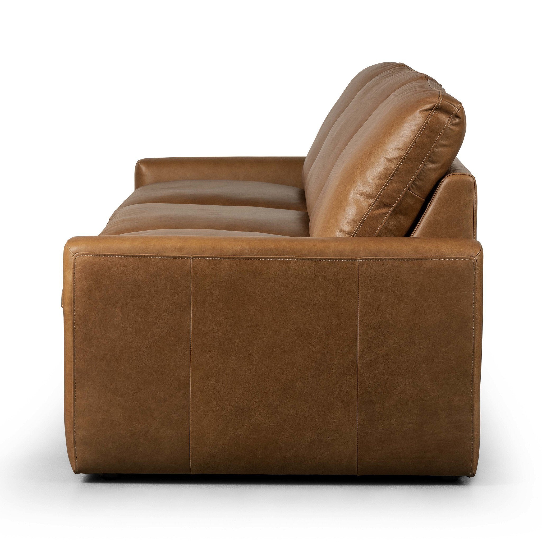 Four Hands Tillery Power Recliner 3-Piece Sectional — Sonoma Butterscotch