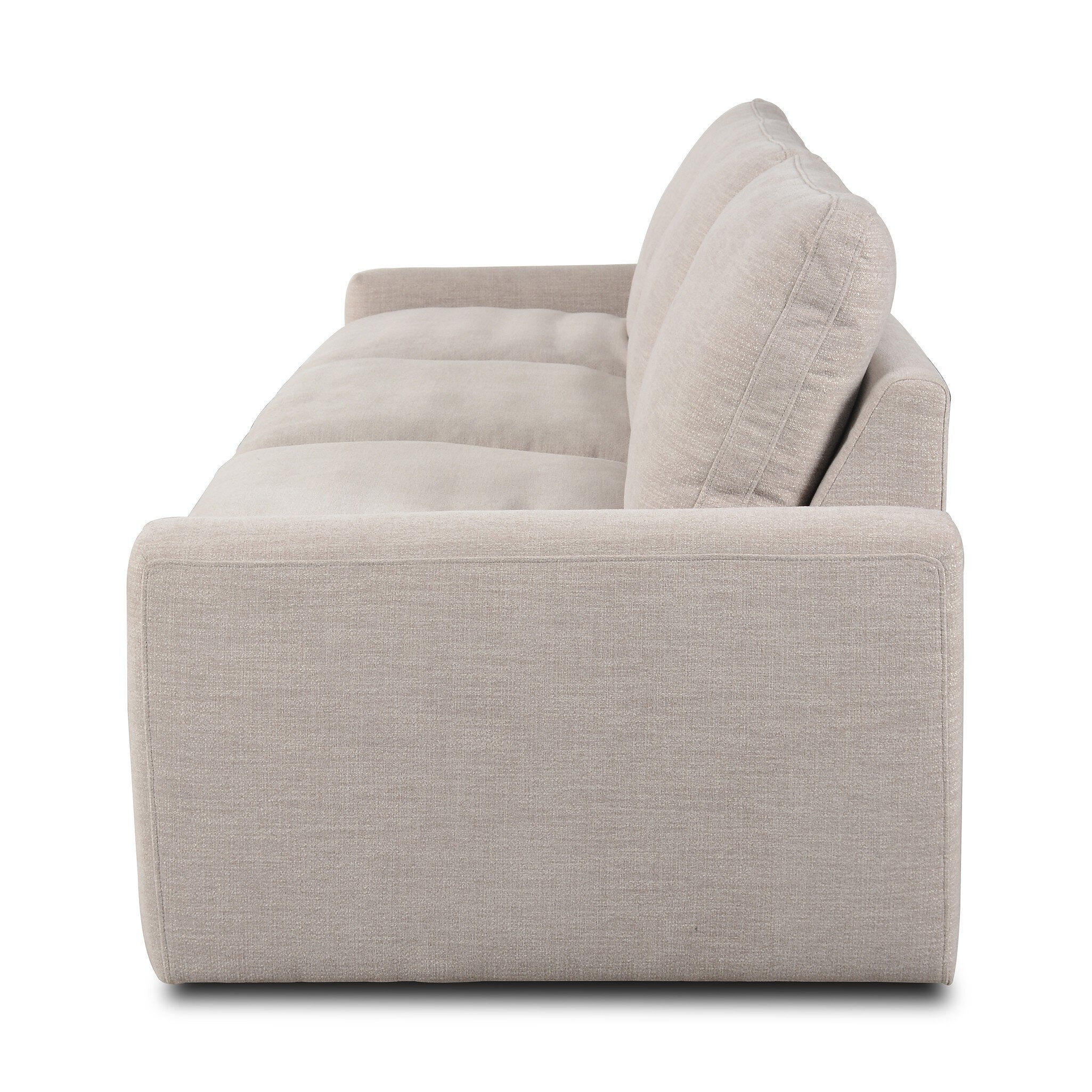 Four Hands Tillery Power Recliner 3-Piece Sectional — Laken Stone
