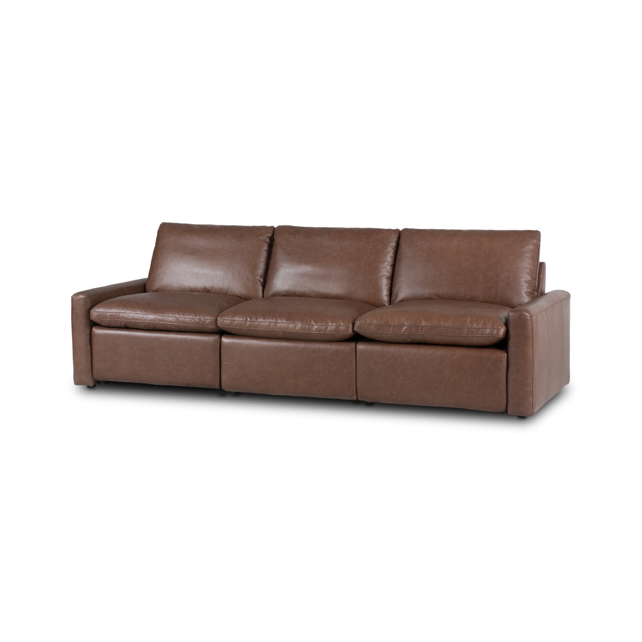 Four Hands Tillery Power Recliner 3-Piece Sectional — Sonoma Coco