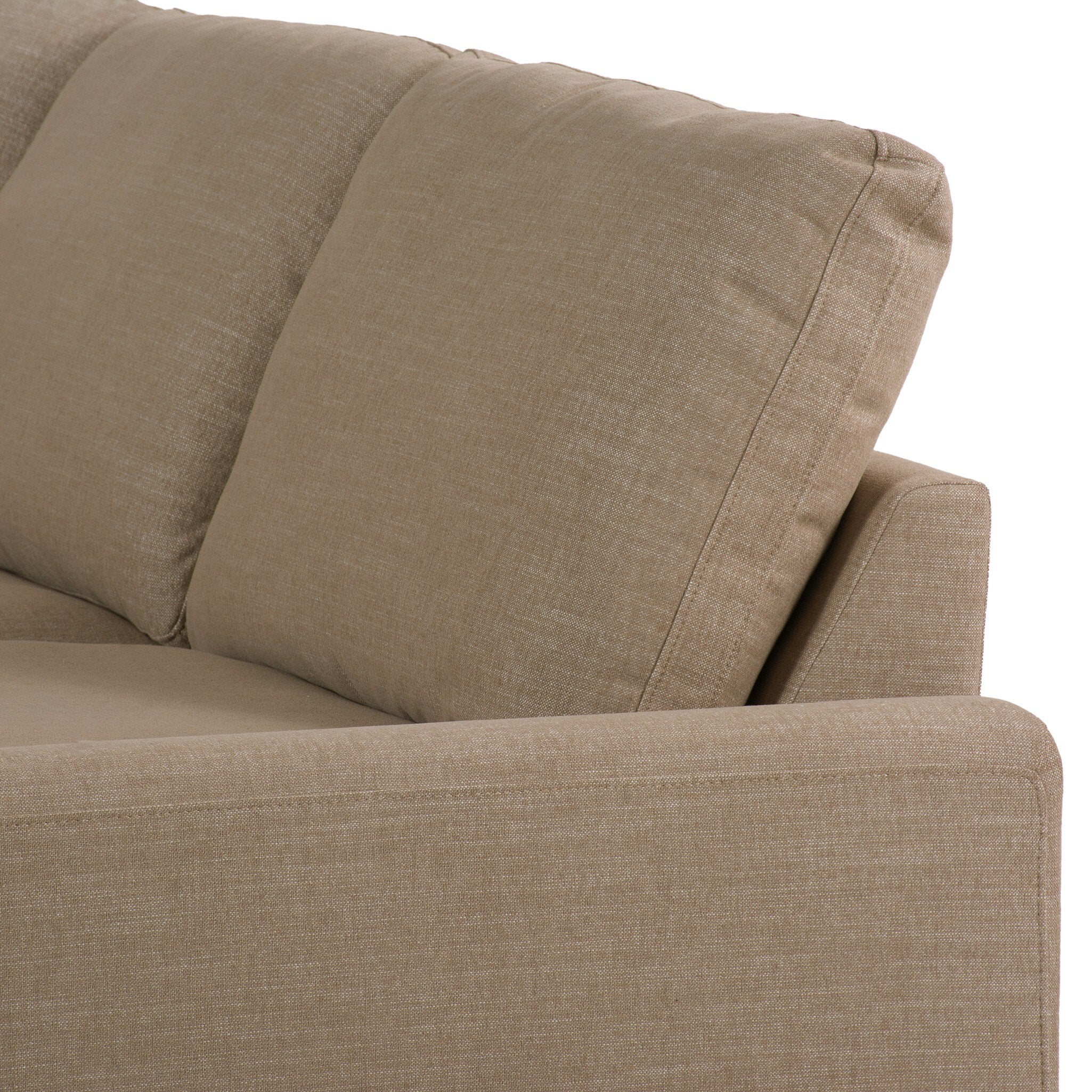 Four Hands Tillery Power Recliner 5-Piece Sectional — Crypton Nomad Taupe