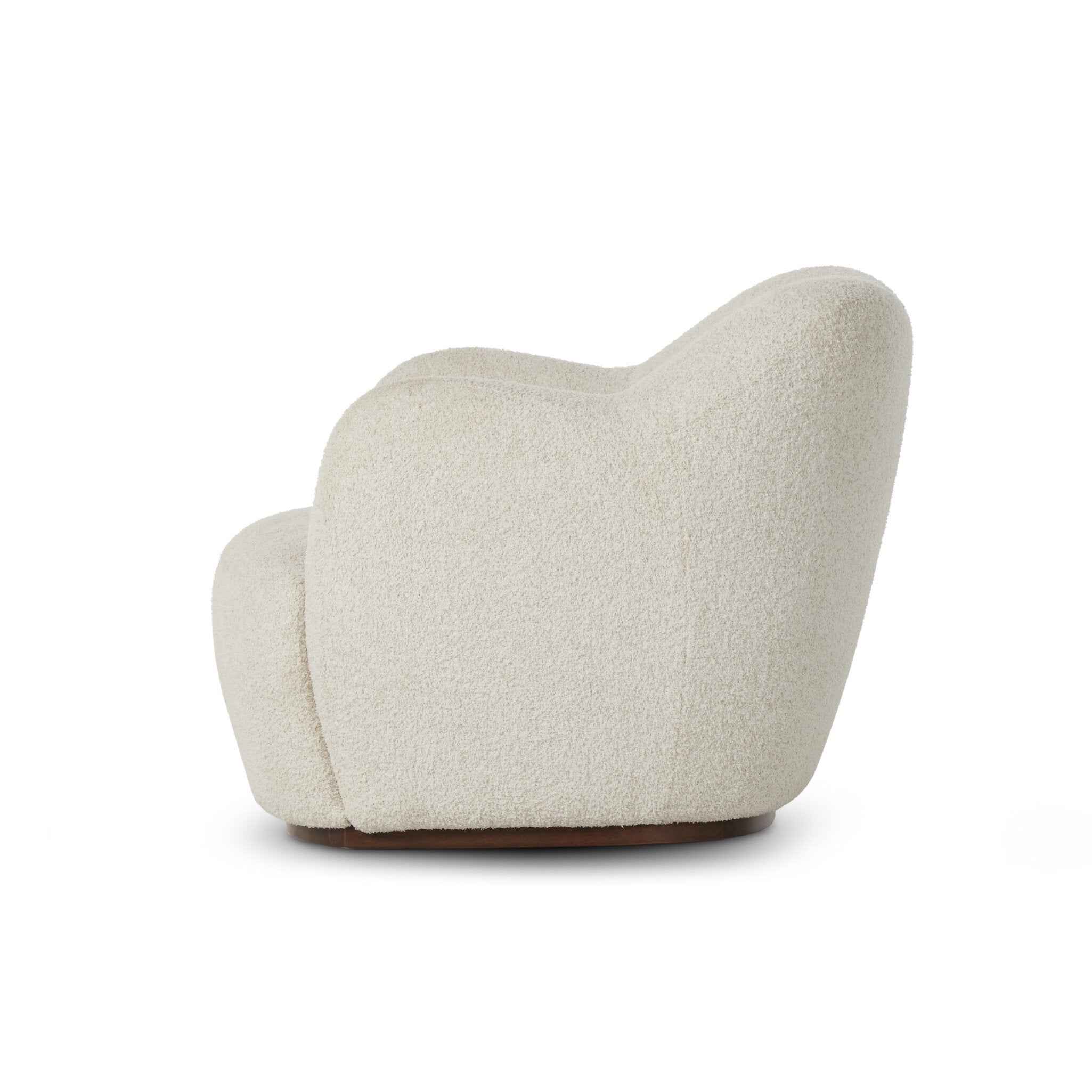 Four Hands Julius Swivel Chair — Sheldon Ivory-Vintage Parawood