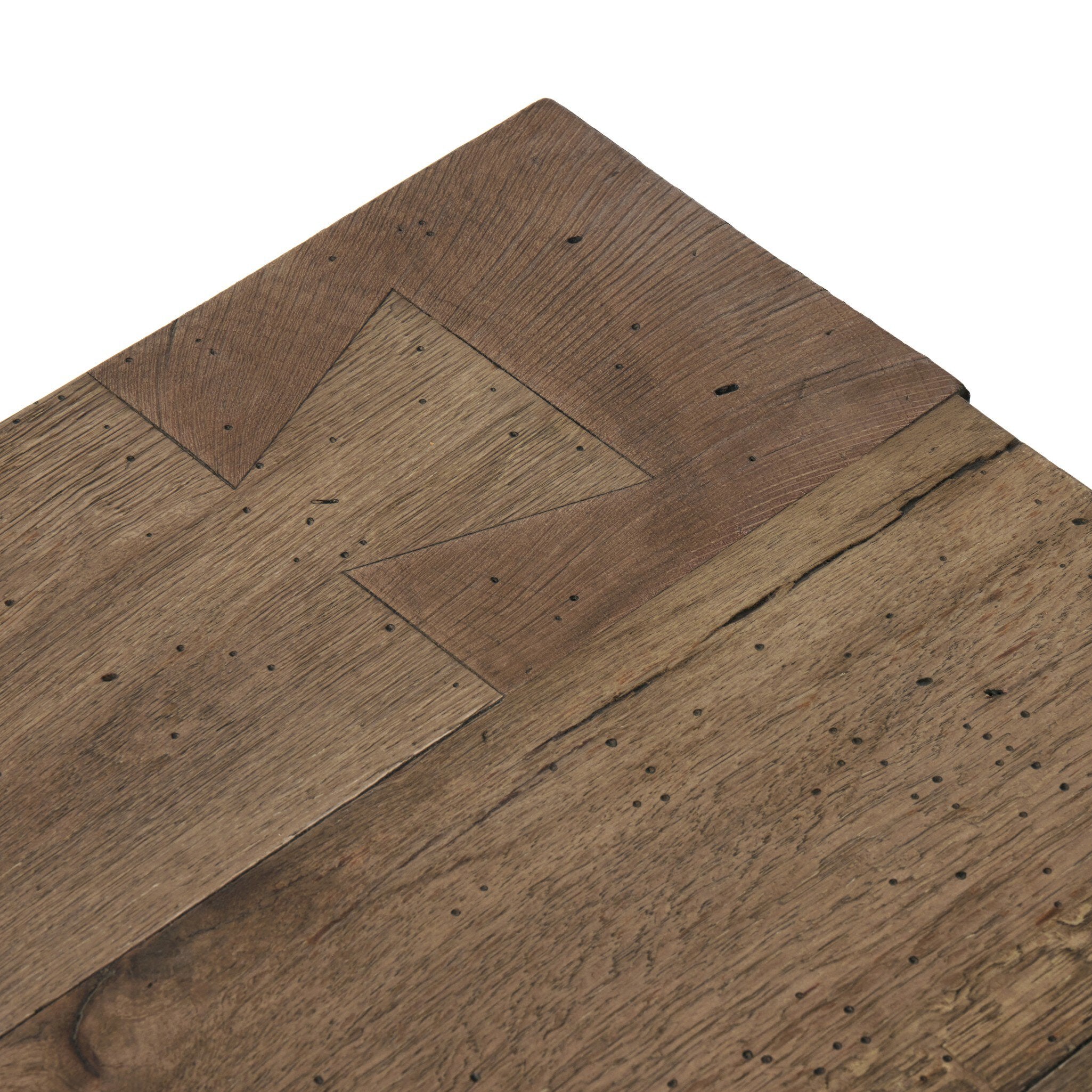 Four Hands Abaso Coffee Table — Rustic Wormwood Oak