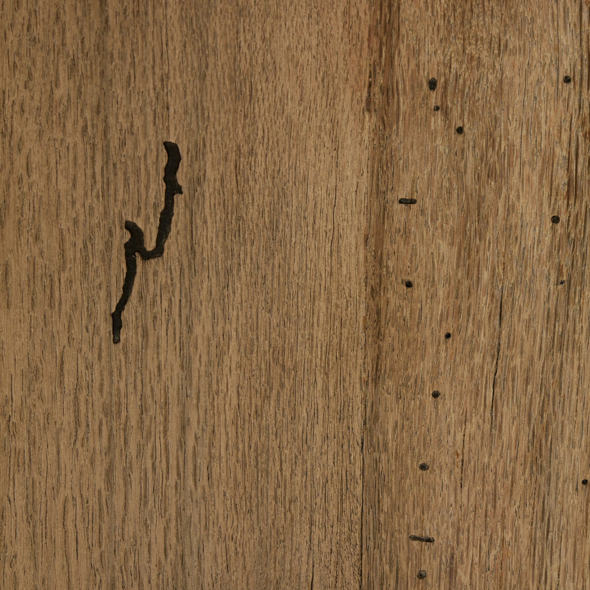 Four Hands Abaso Media Console — Rustic Wormwood Oak