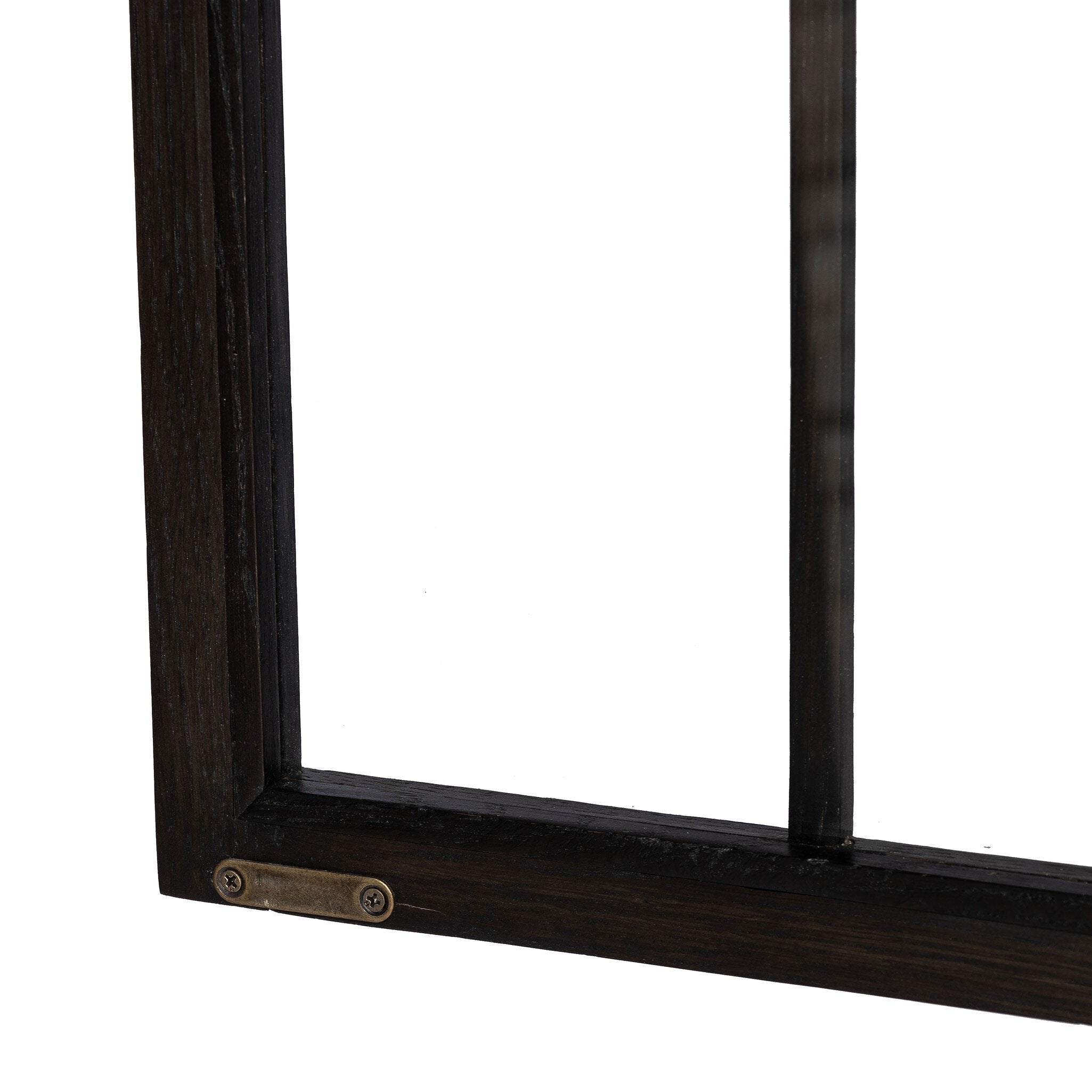 Four Hands Palmer Cabinet — Charcoal Oak Veneer-Charcoal Oak-Aged Black