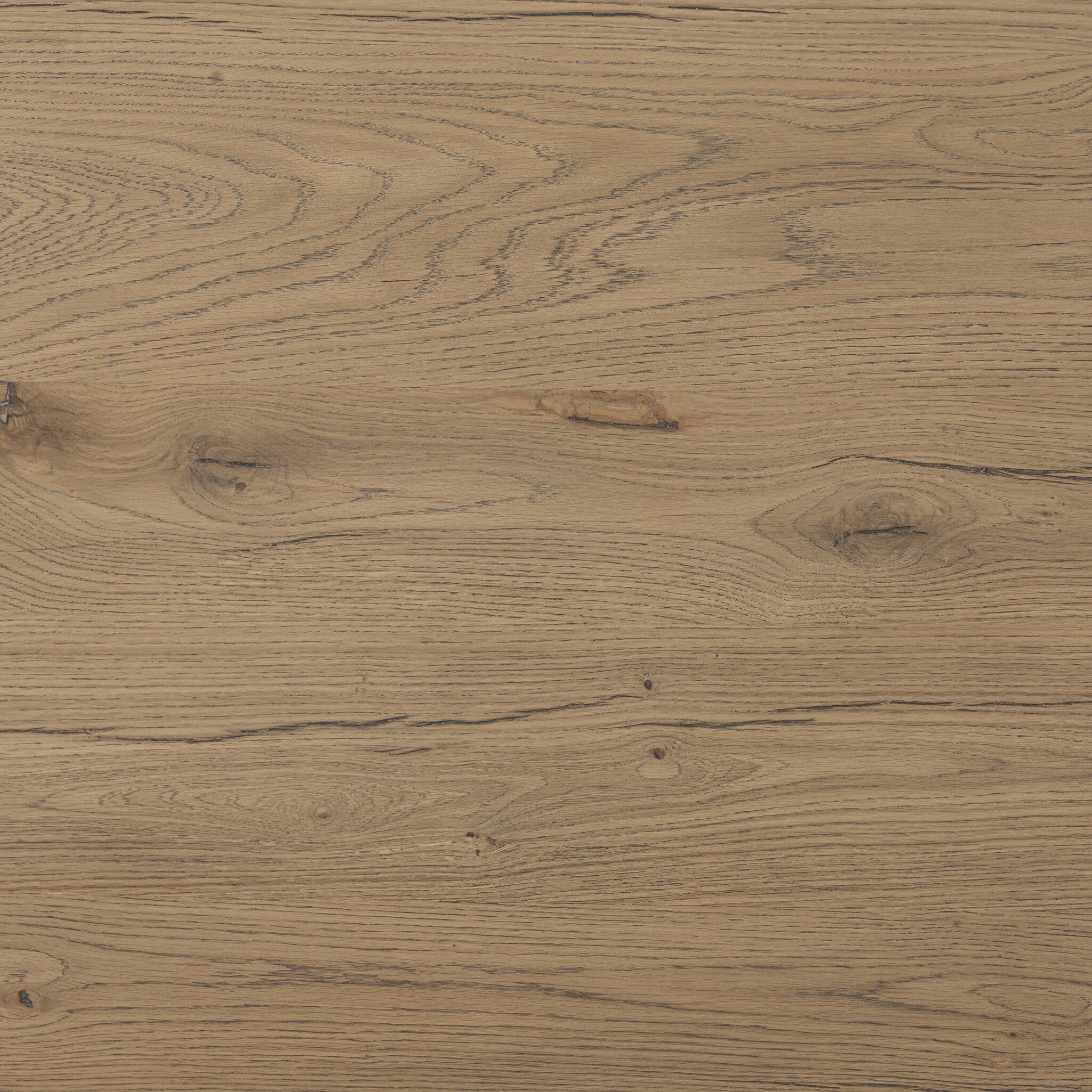 Four Hands Isaac Coffee Table — Rubbed Light Oak-Rubbed Light Oak Veneer