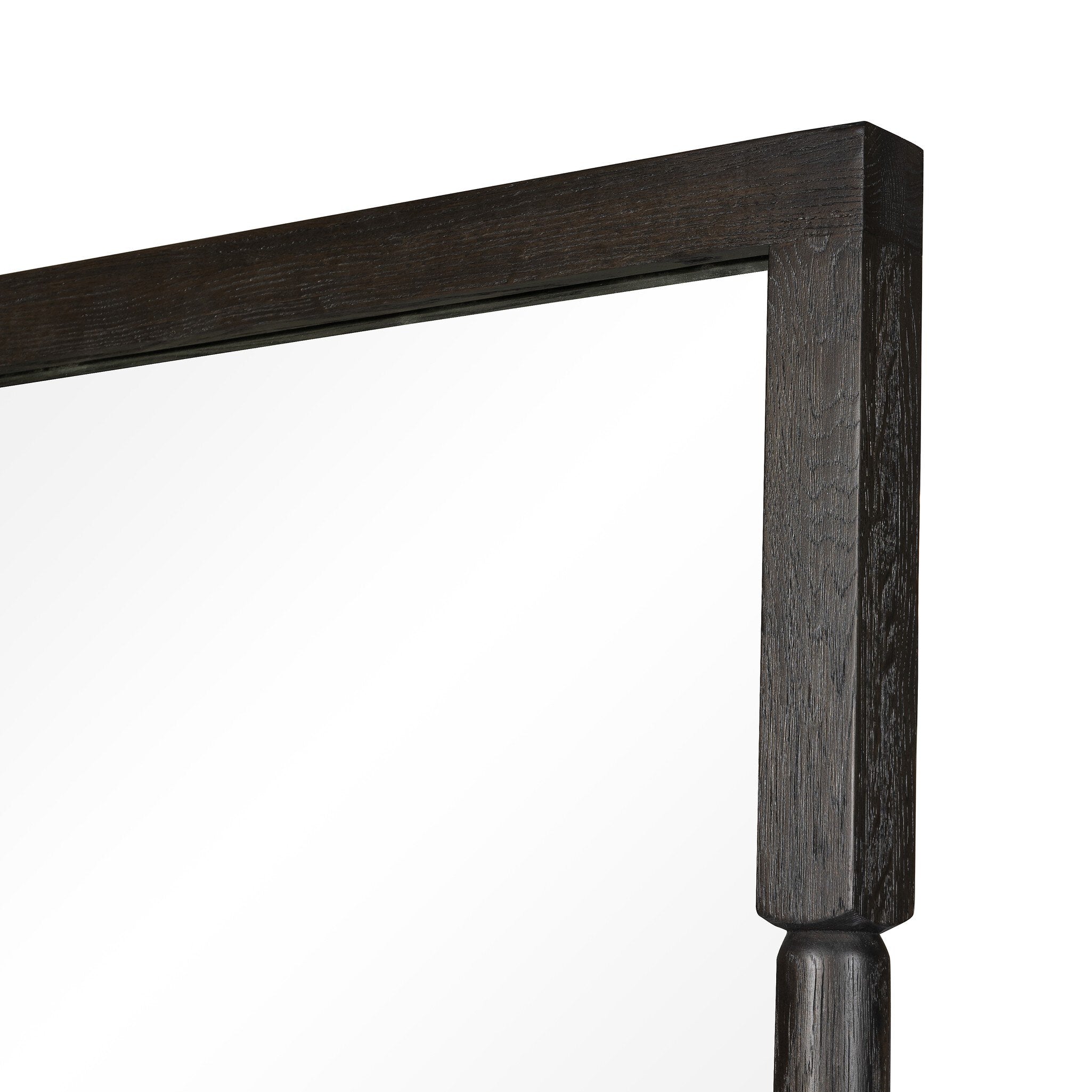 Four Hands Concord Floor Mirror — Charcoal Oak