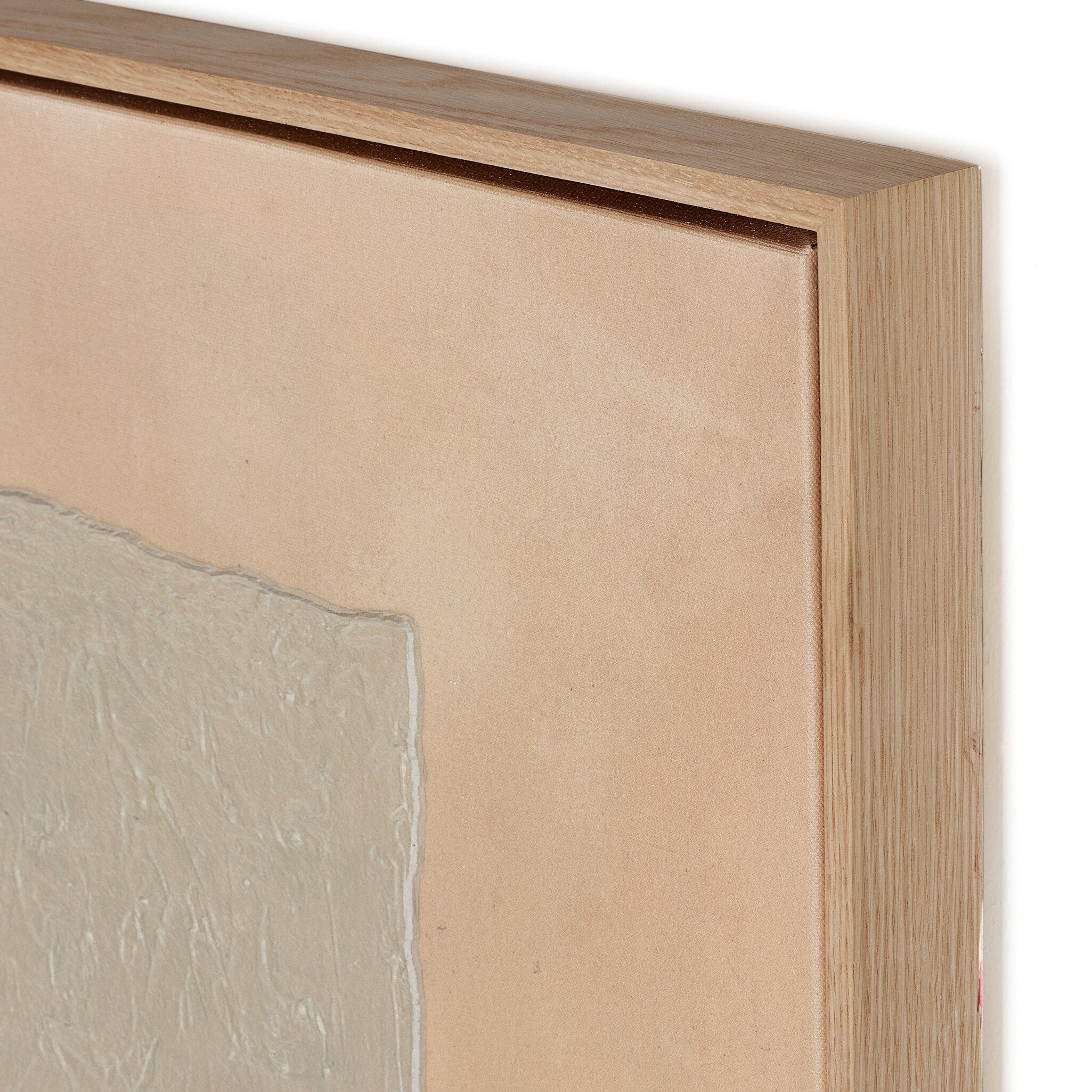 Four Hands Earthenware by Tyler Guinn — 240173-001 - 40.0x30.0-Vertical Grain White Oak Floater-Large