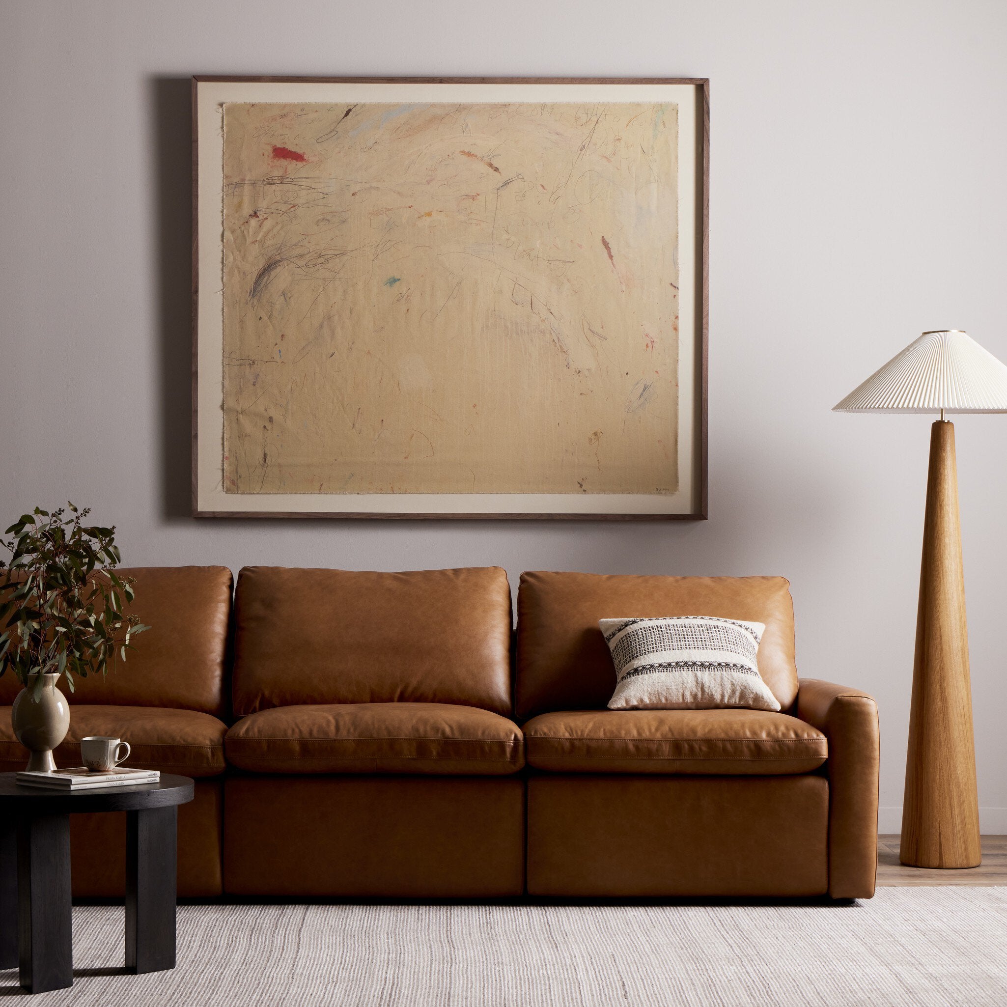 Four Hands Waymaker by Tyler Guinn — 240180-001 - 69.0x59.0-Rustic 2.5 Walnut-Statement